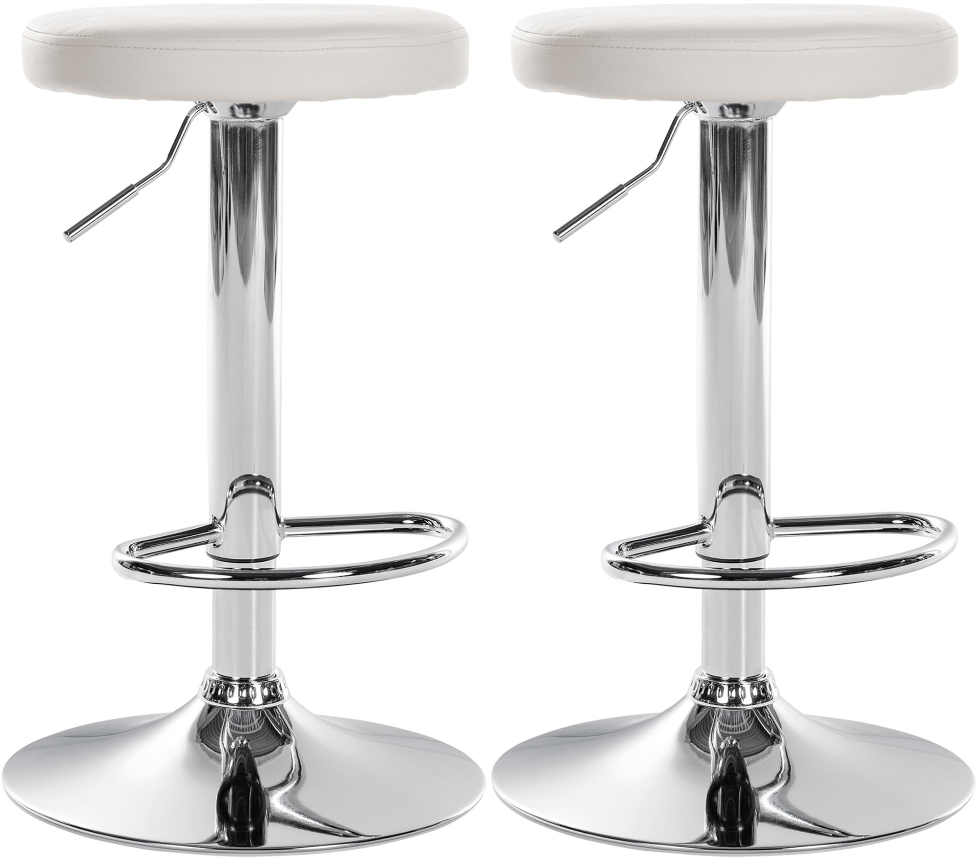 2er Set Barhocker Ponte Kunstleder