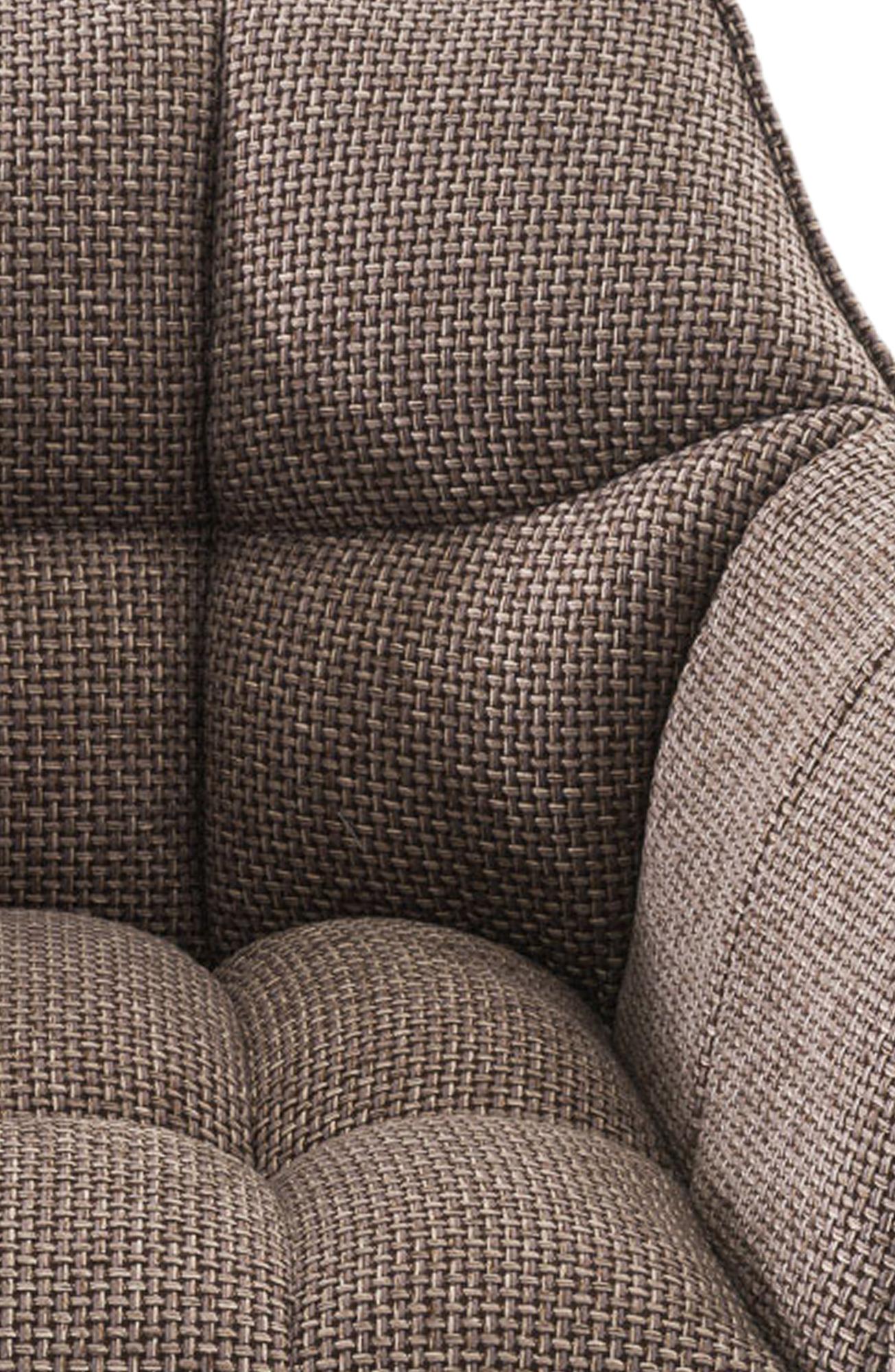 Barhocker Damaso Stoff mit Vierfußgestell