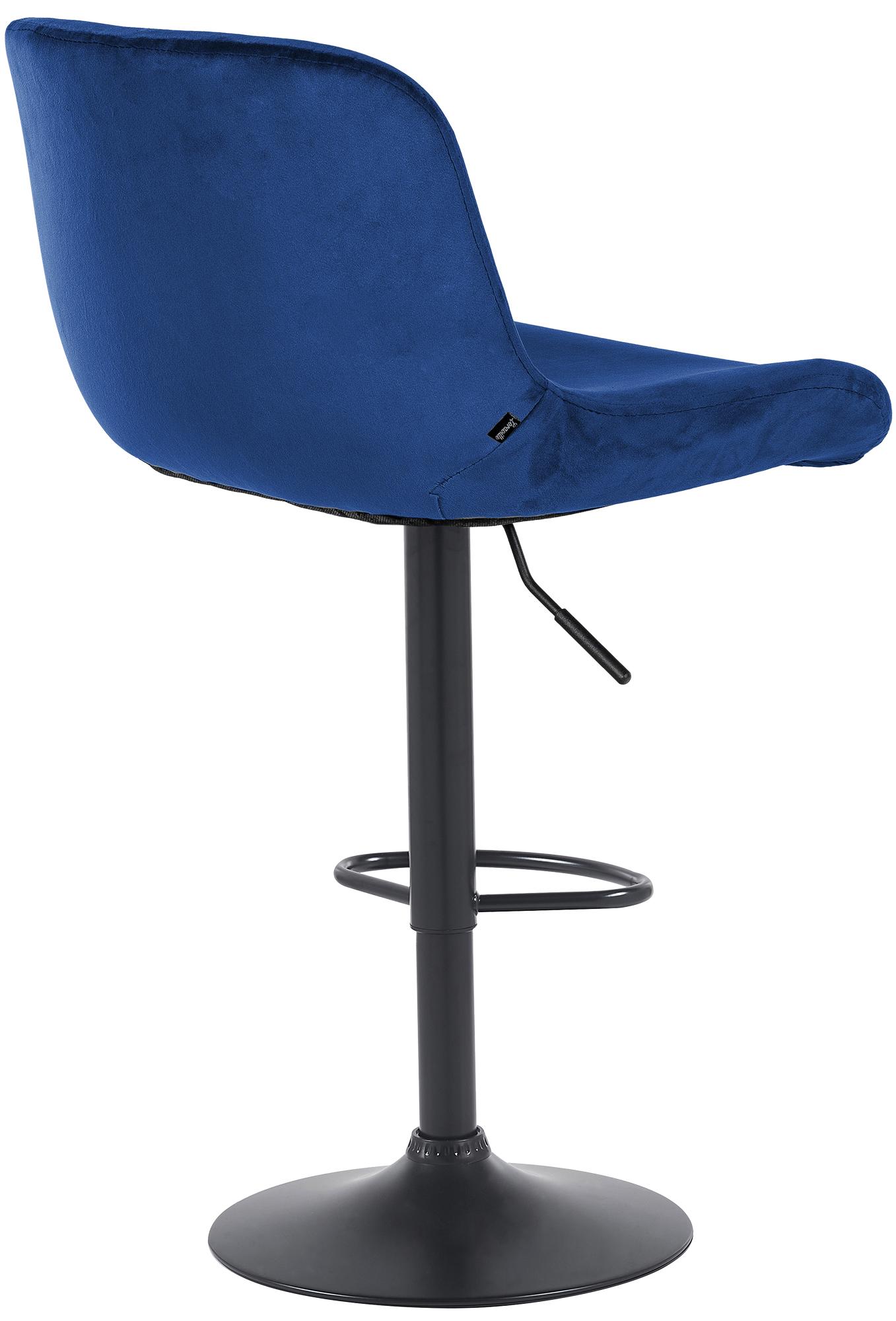2er Set Barhocker Solon Schwarz