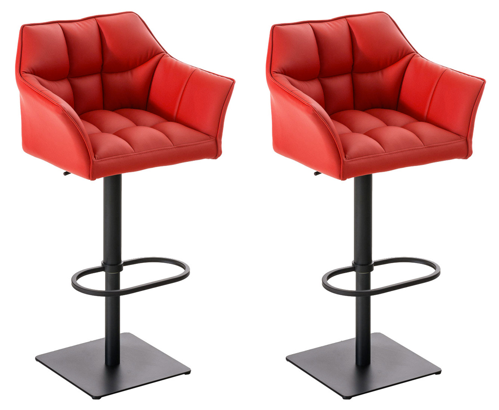 2er Set Barhocker Damaso Kunstleder