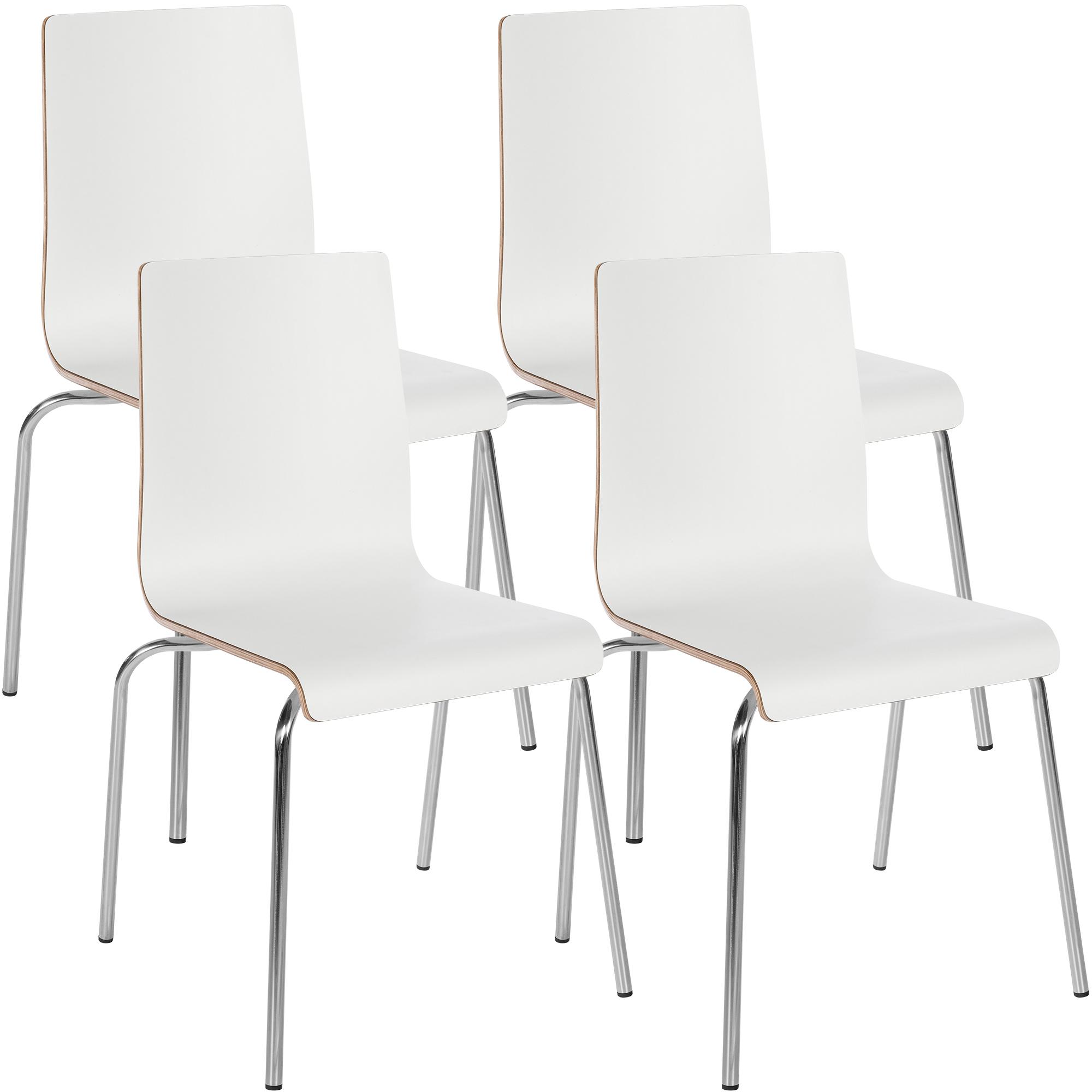 4er Set Stapelstühle Gahanna | 328185