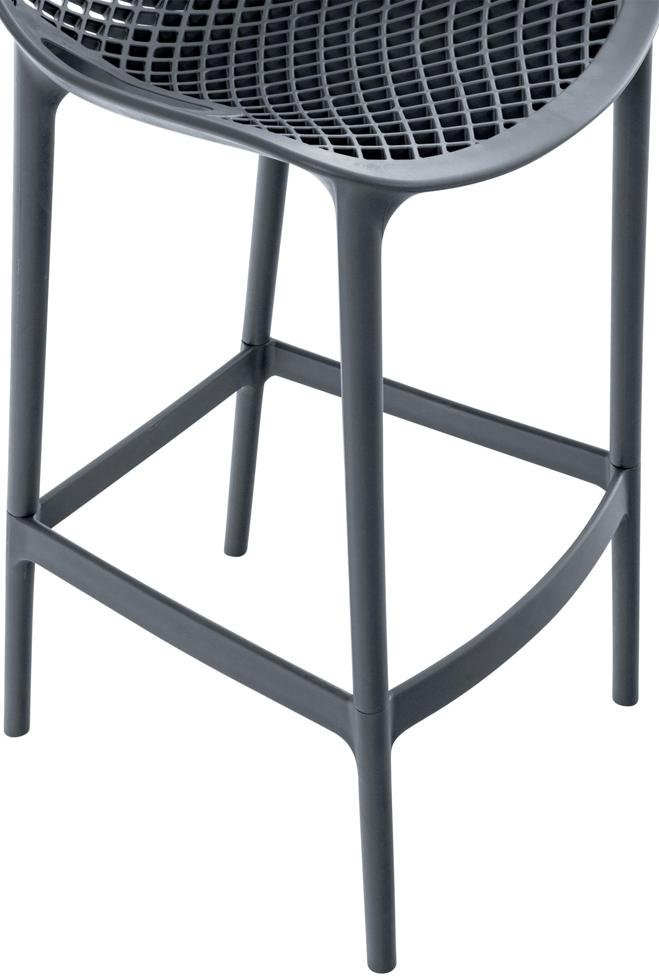 2er Set Outdoor Barhocker Air