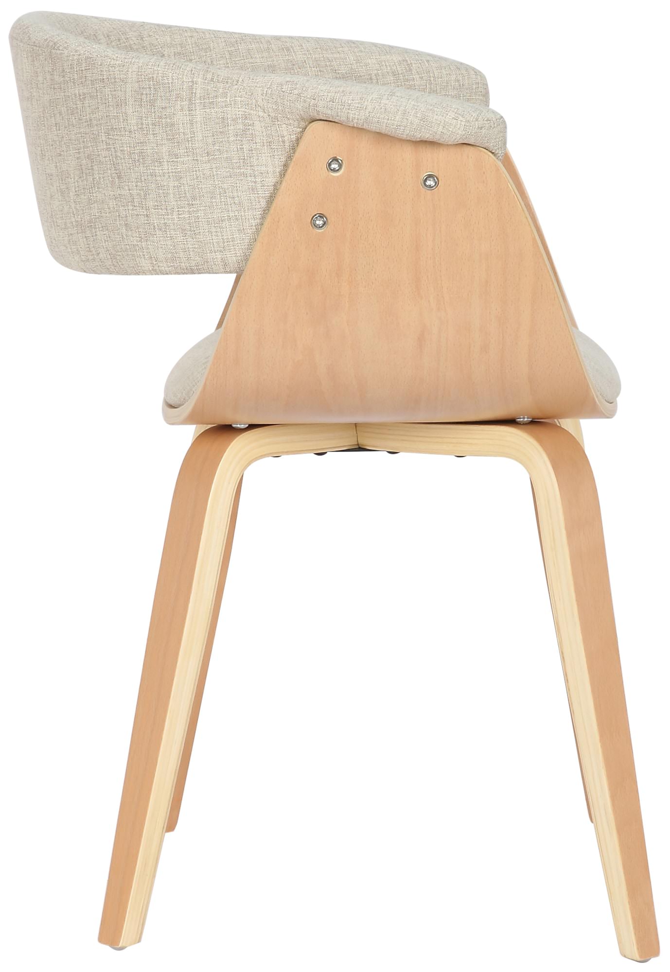 2er Set Esszimmerstuhle Bruce Stoff
