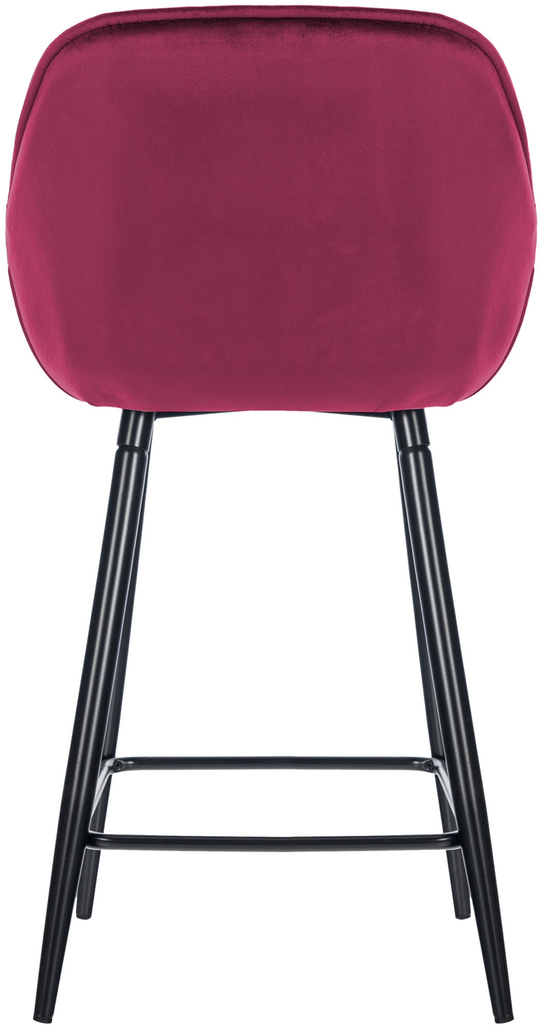 Barhocker Gibson Samt Sitzhöhe 76 cm