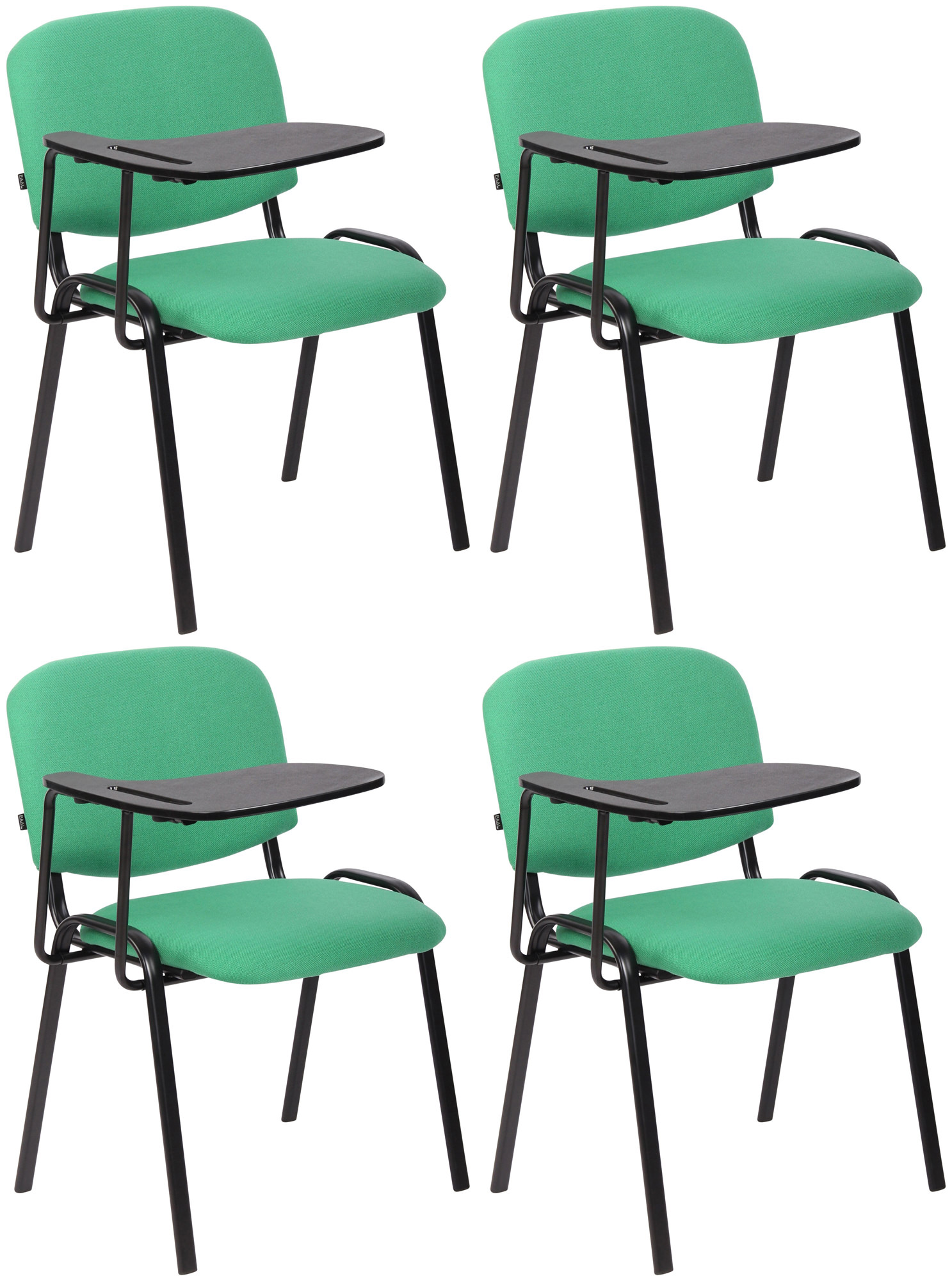 4er Set Stuhl Ken mit Klapptisch Stoff