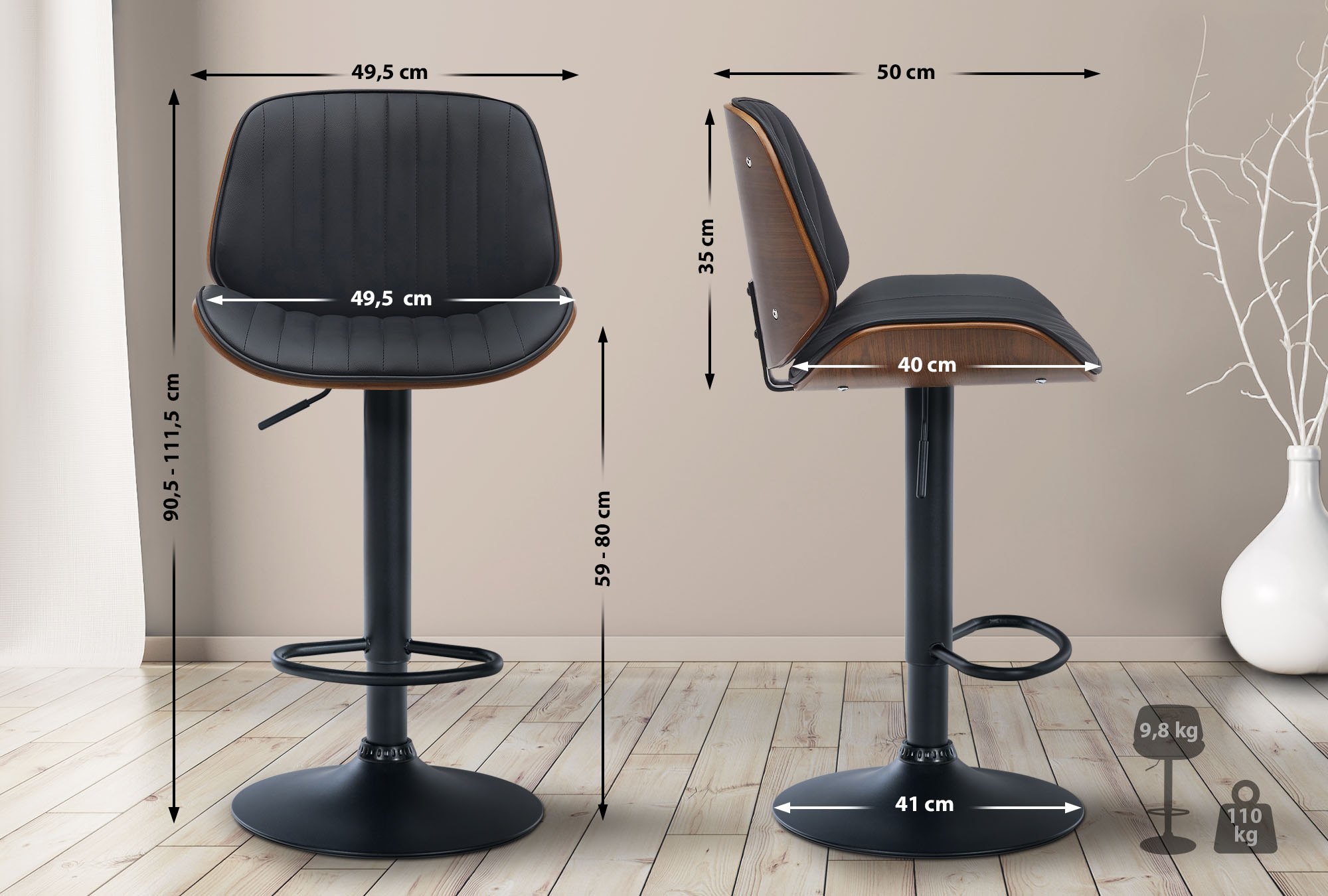 Barhocker Nova Kunstleder