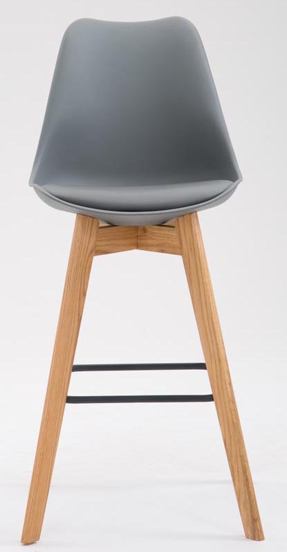 2er Set Barhocker Metz Kunststoff, mit Lehne
