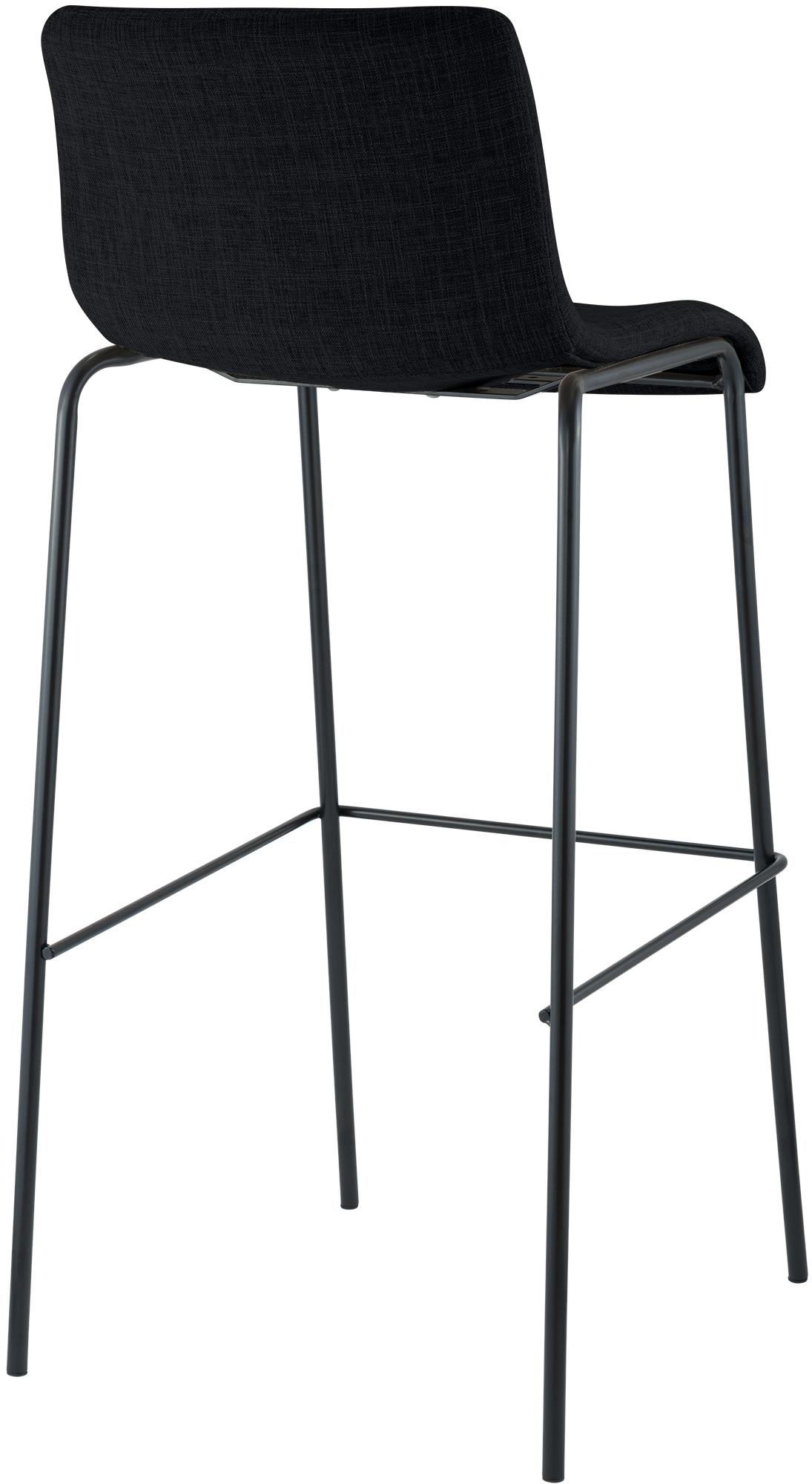 2er Set Barhocker Hover Stoff Vierfußgestell