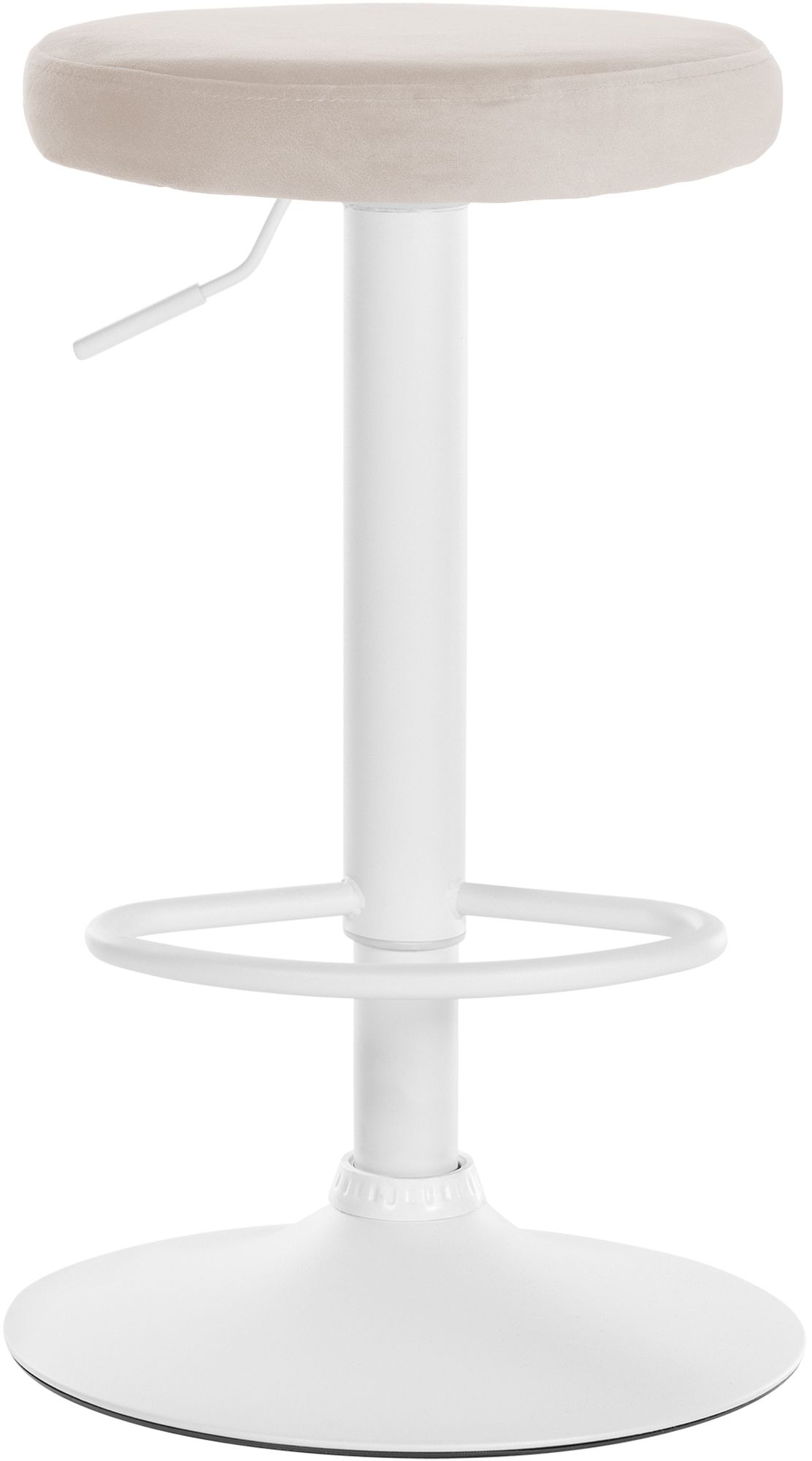 2er Set Barhocker Ponte Samt
