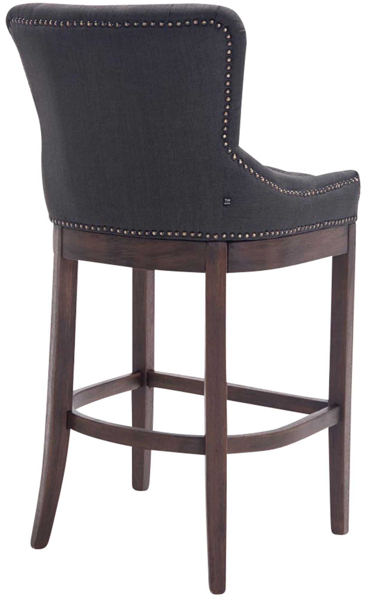 Barhocker Lakewood Stoff, Antik-dunkel