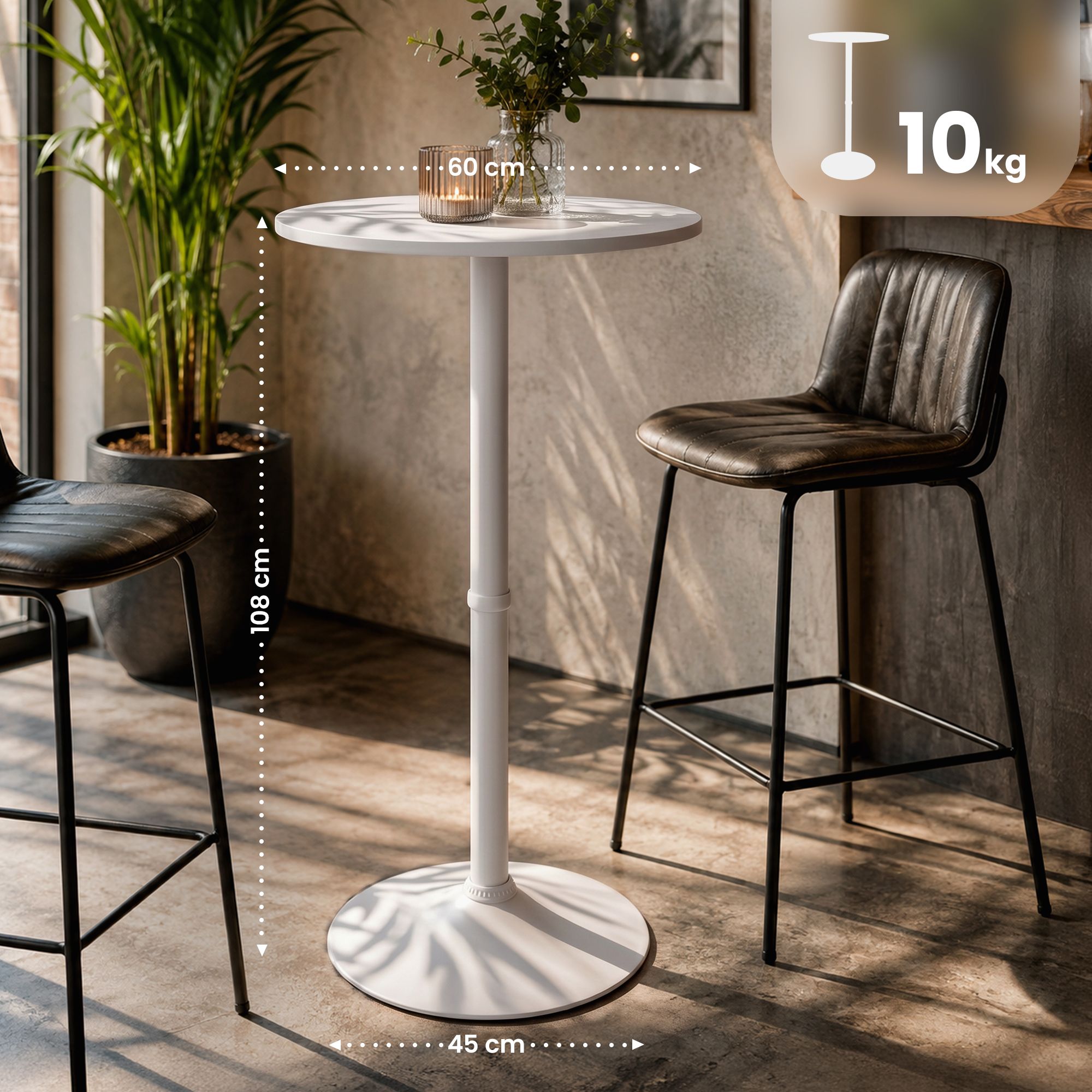 Stehtisch rund Ø 60 cm