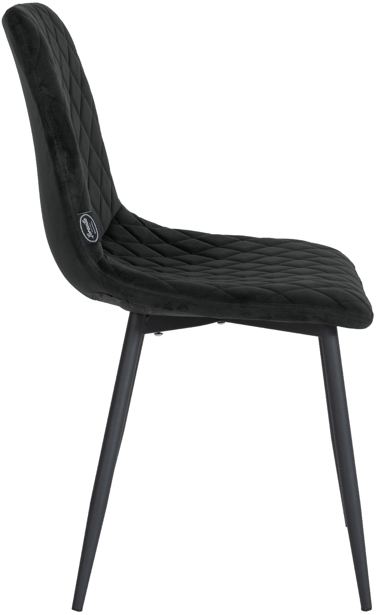 4er Set Stühle Telde Samt