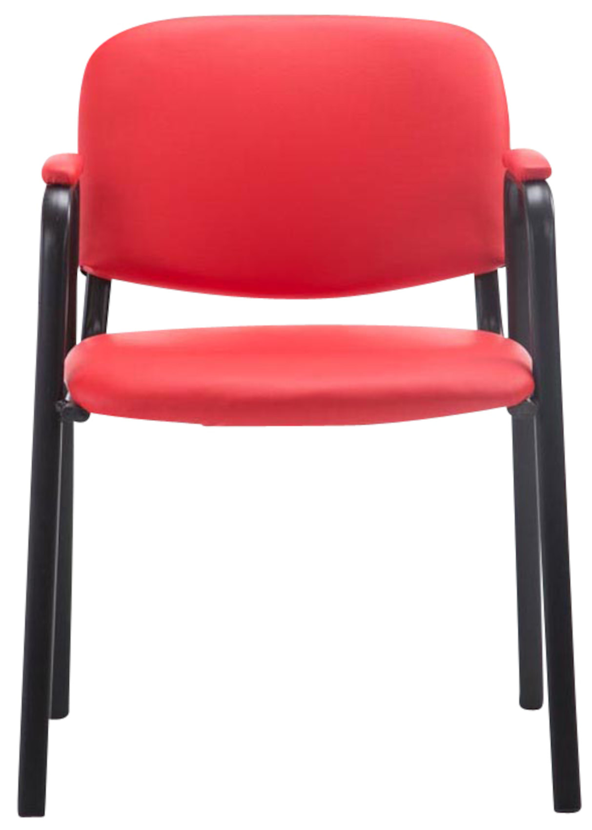 4er Set Stapelstühle Ken Pro Kunstleder