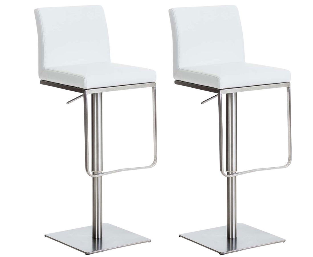2er Set Barhocker Panama Kunstlederbezug