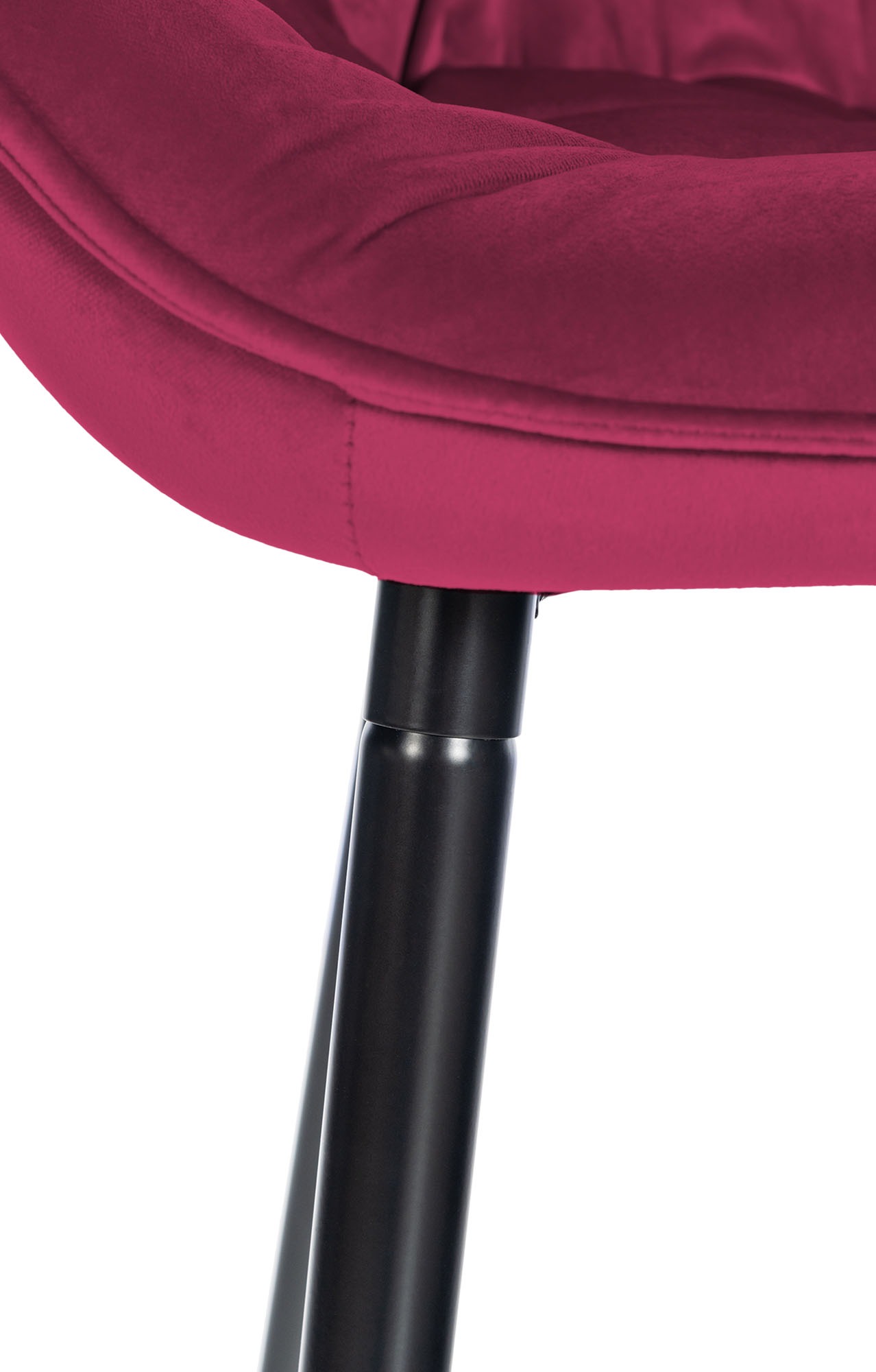 2er Set Barhocker Gibson Samt Sitzhöhe 76 cm