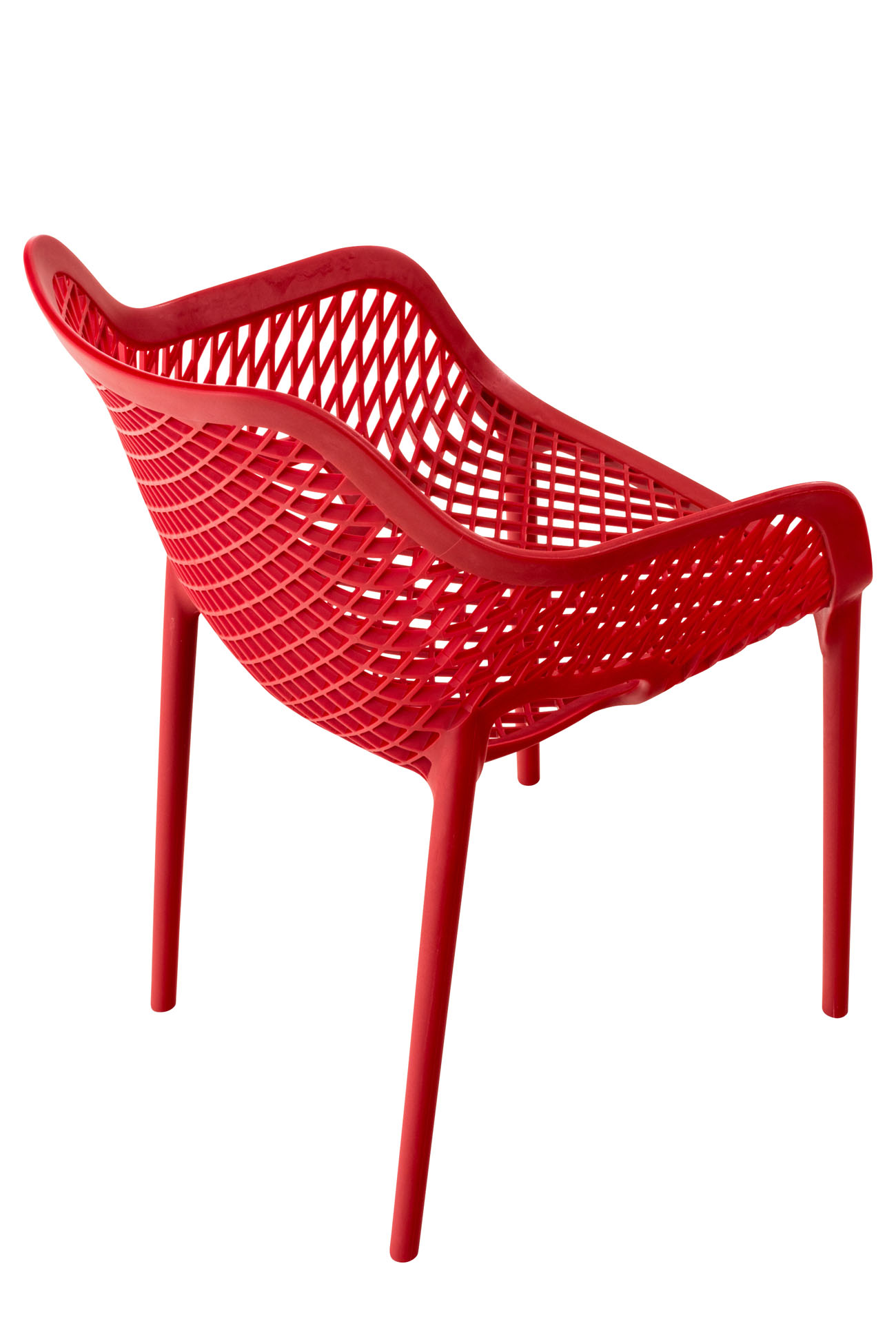 Stapelbarer Stuhl Air XL rot