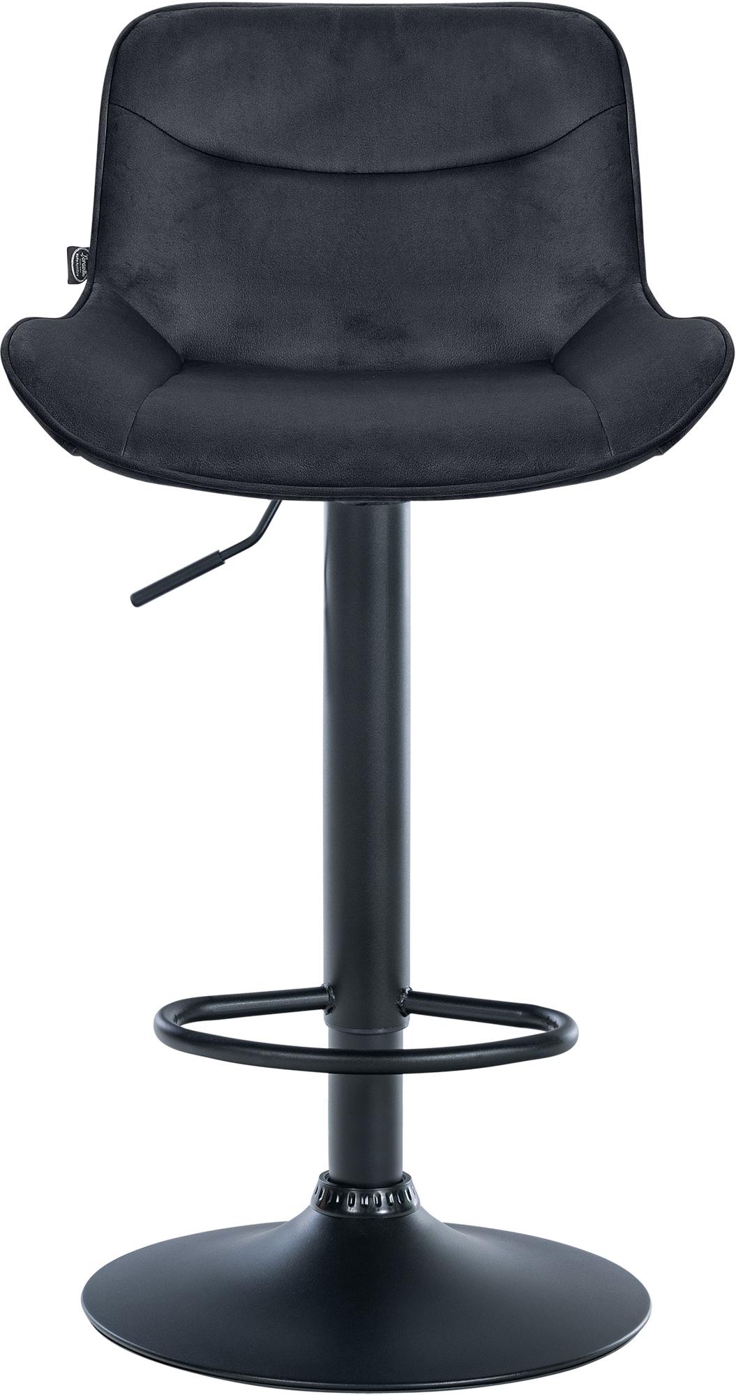 2er Set Barhocker Vonore Samt