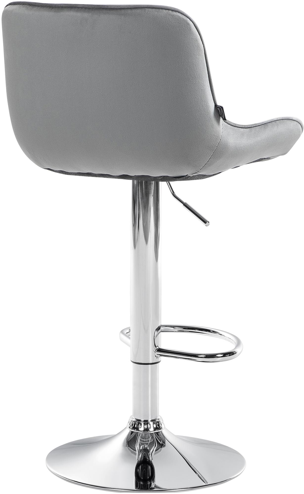 2er Set Barhocker Vonore Samt