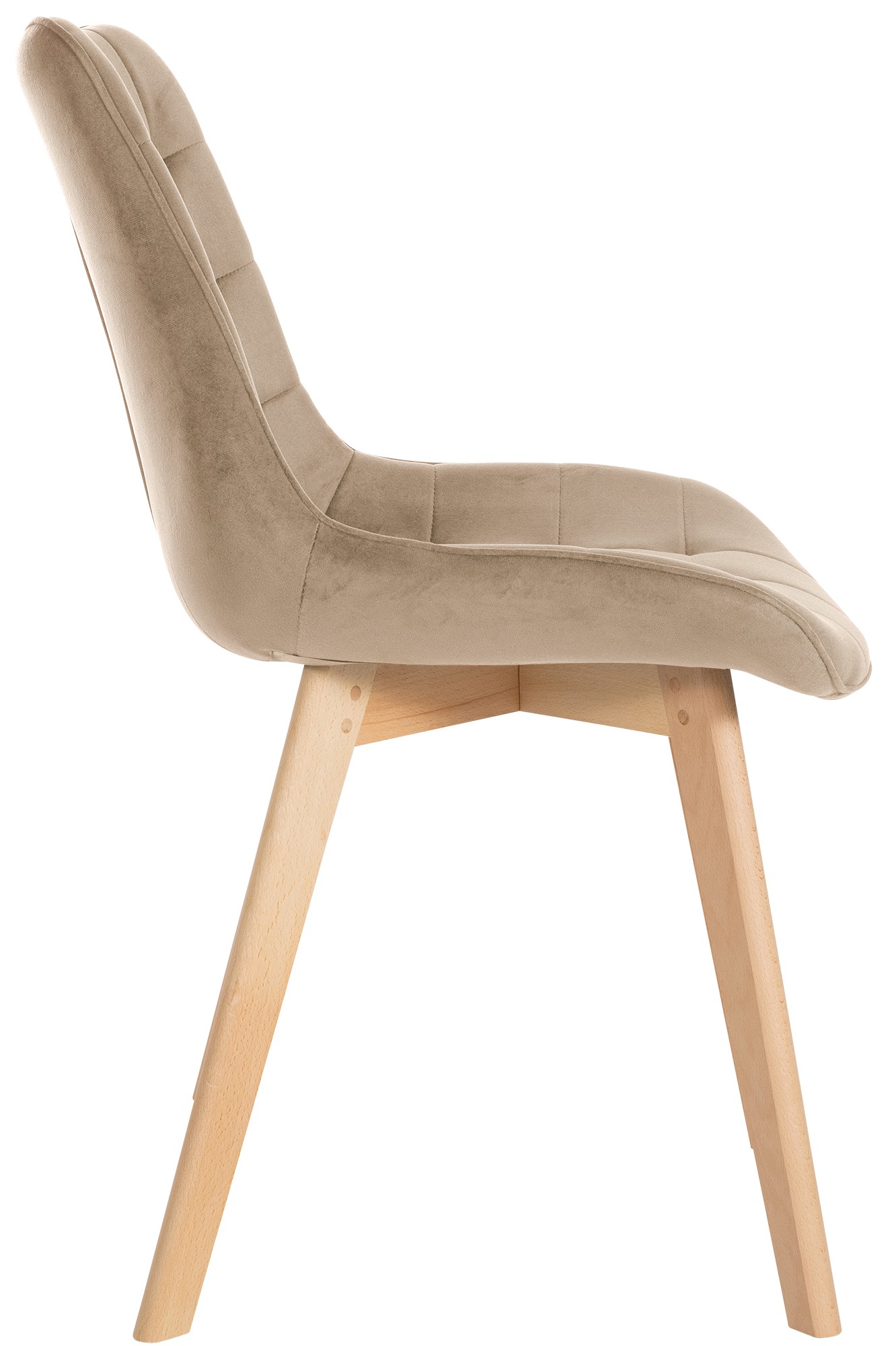 2er Set Stühle Brook Samt