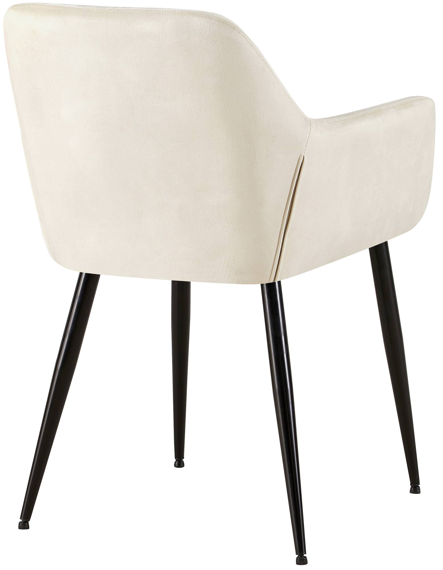 2er Set Esszimmerstuhl Emia Samt