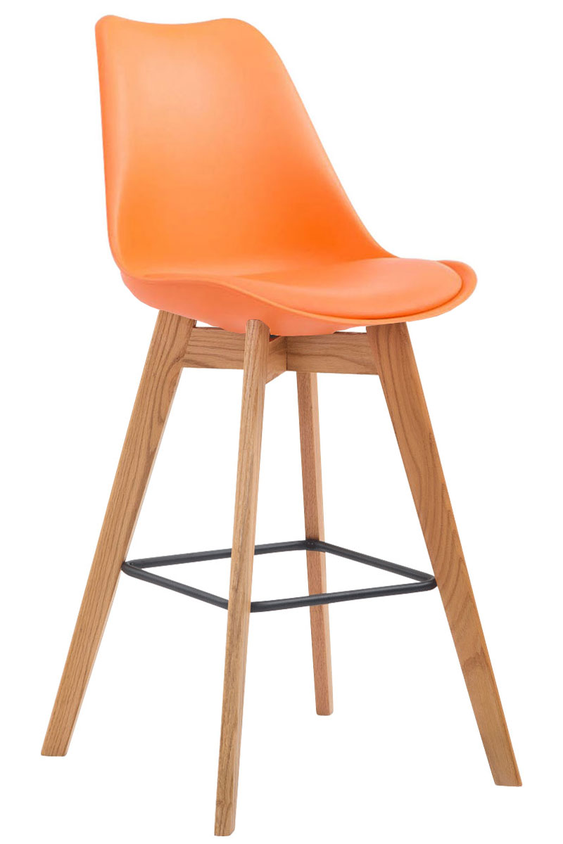 2er Set Barhocker Metz Kunststoff, mit Lehne