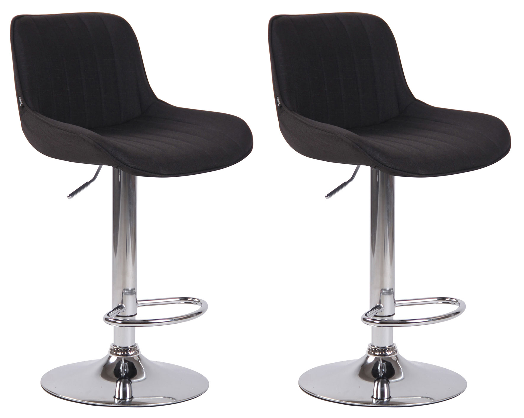 2er Set Barhocker Lentini Stoff