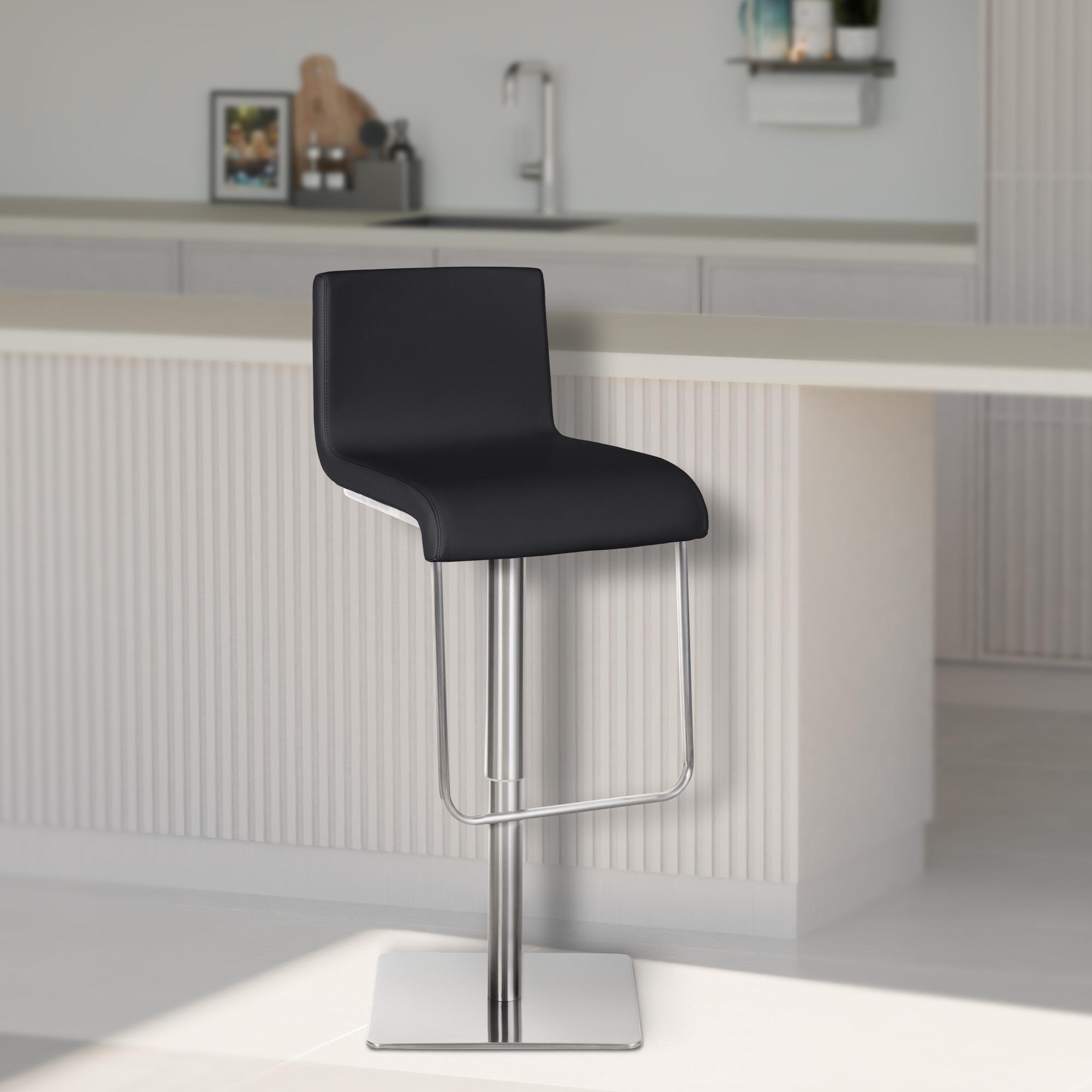 2er Set Barhocker Limon Kunstlederbezug