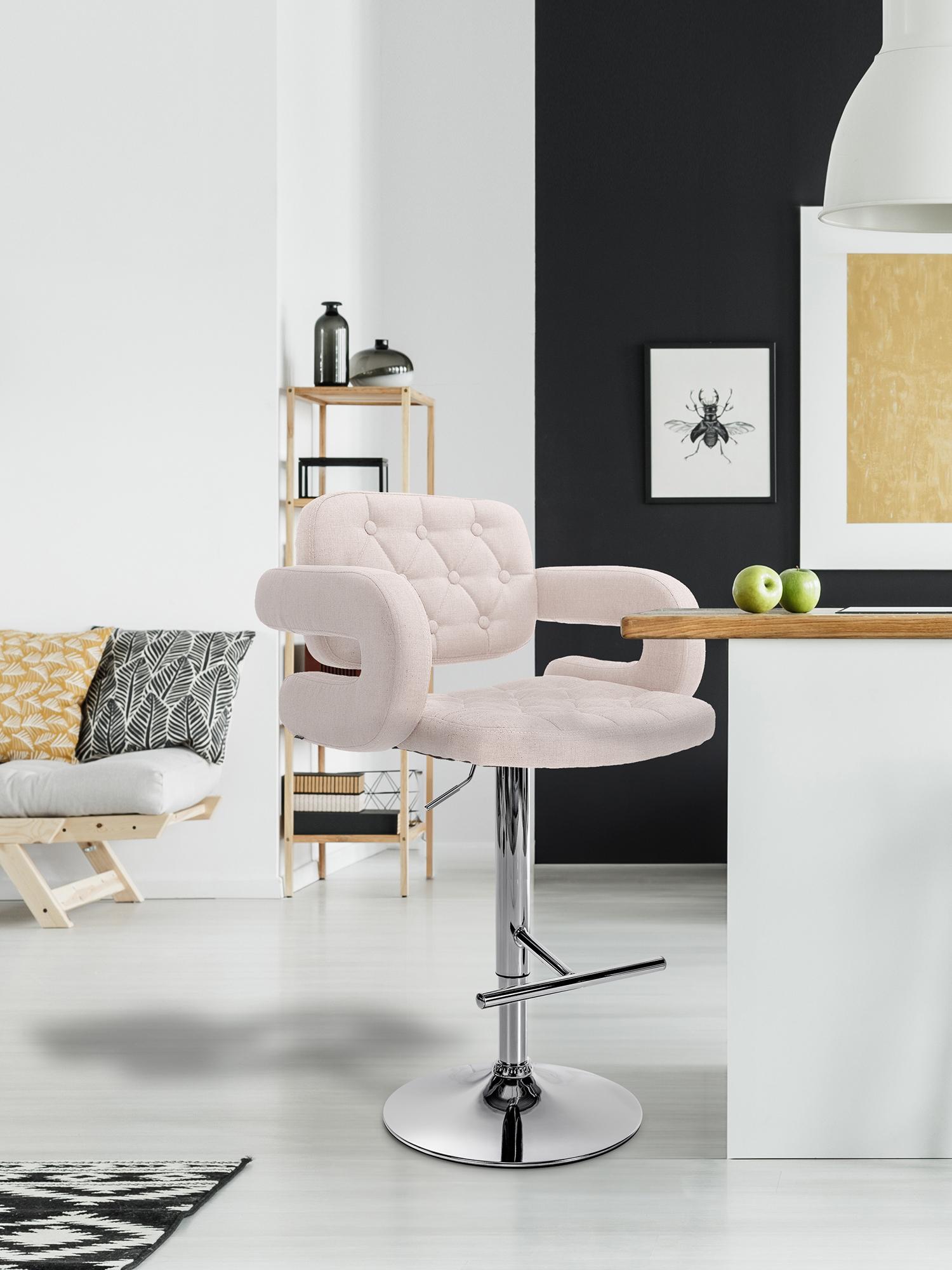 2er Set Barhocker Dublin Stoff