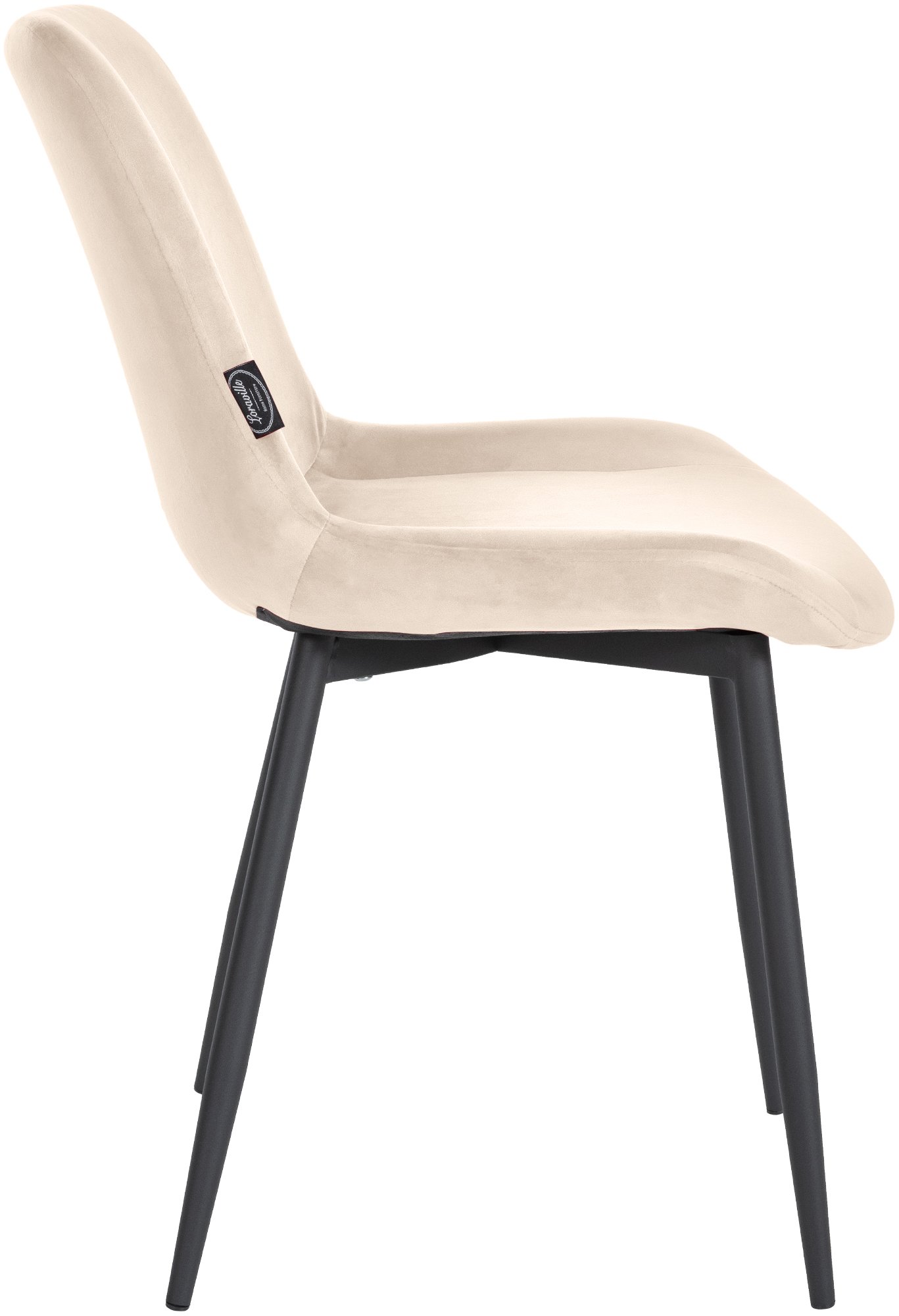 2er Set Esszimmerstühle Victoria Samt