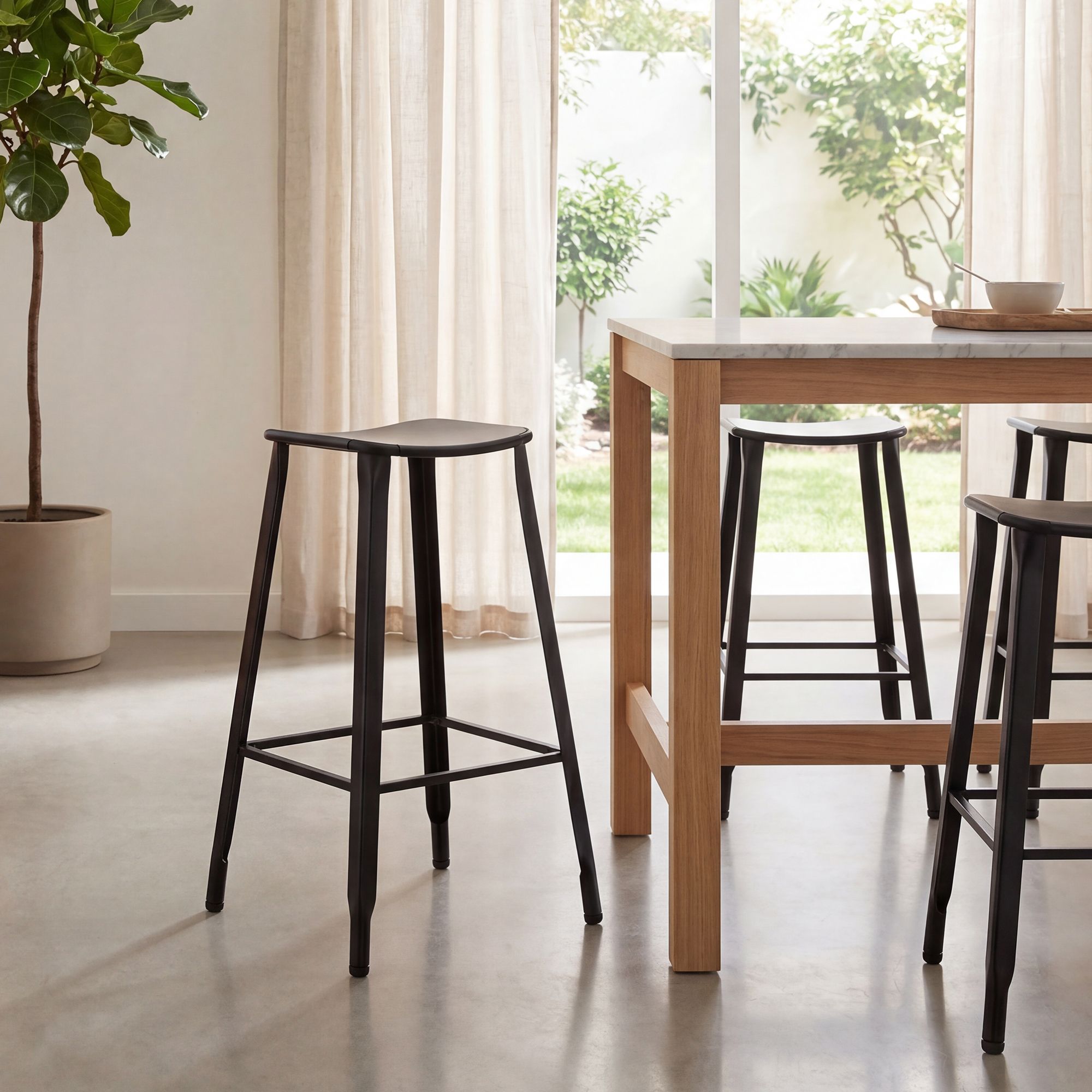 2er Set Barhocker Peony