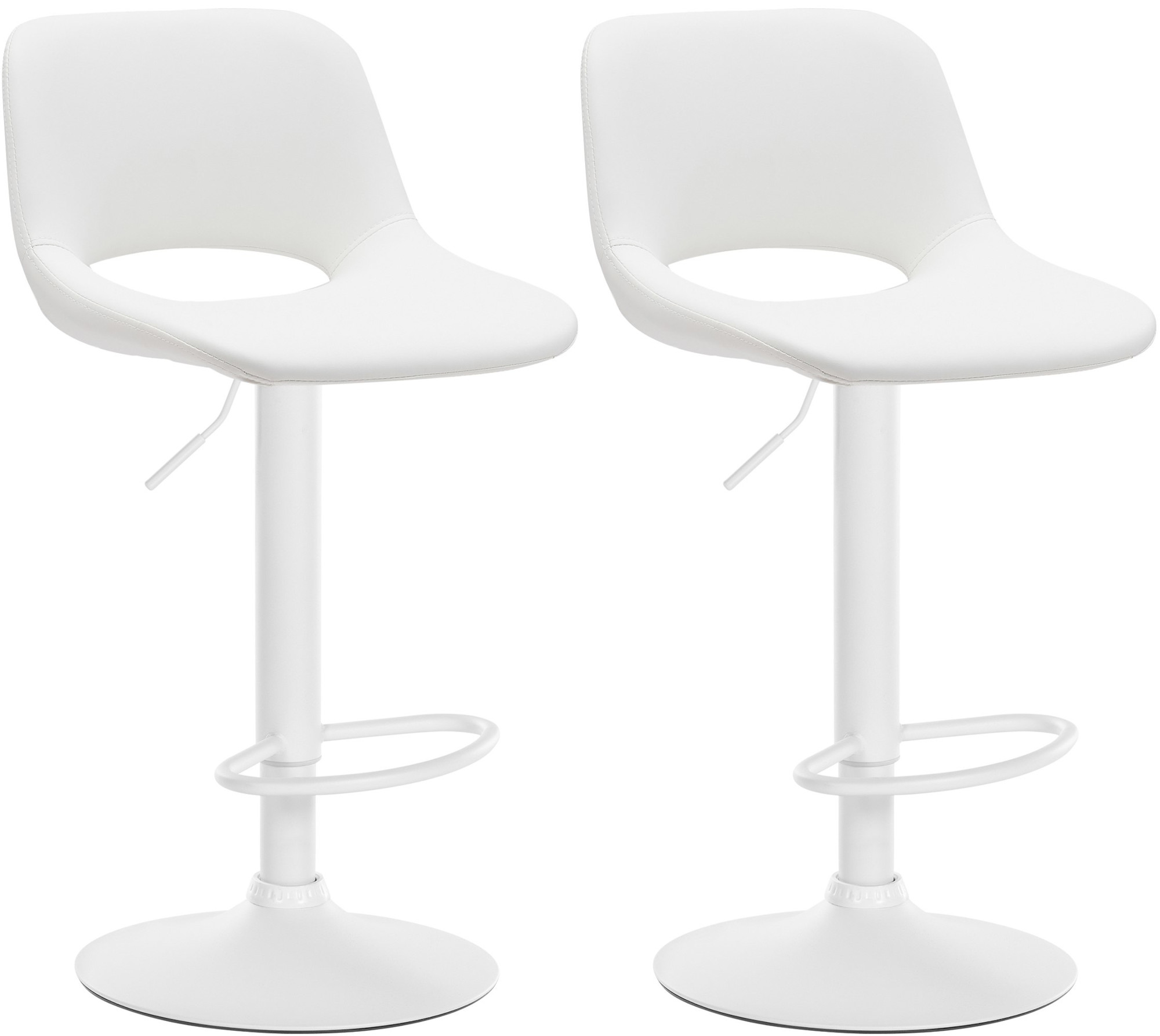 2er Set Barhocker Camden Kunstleder