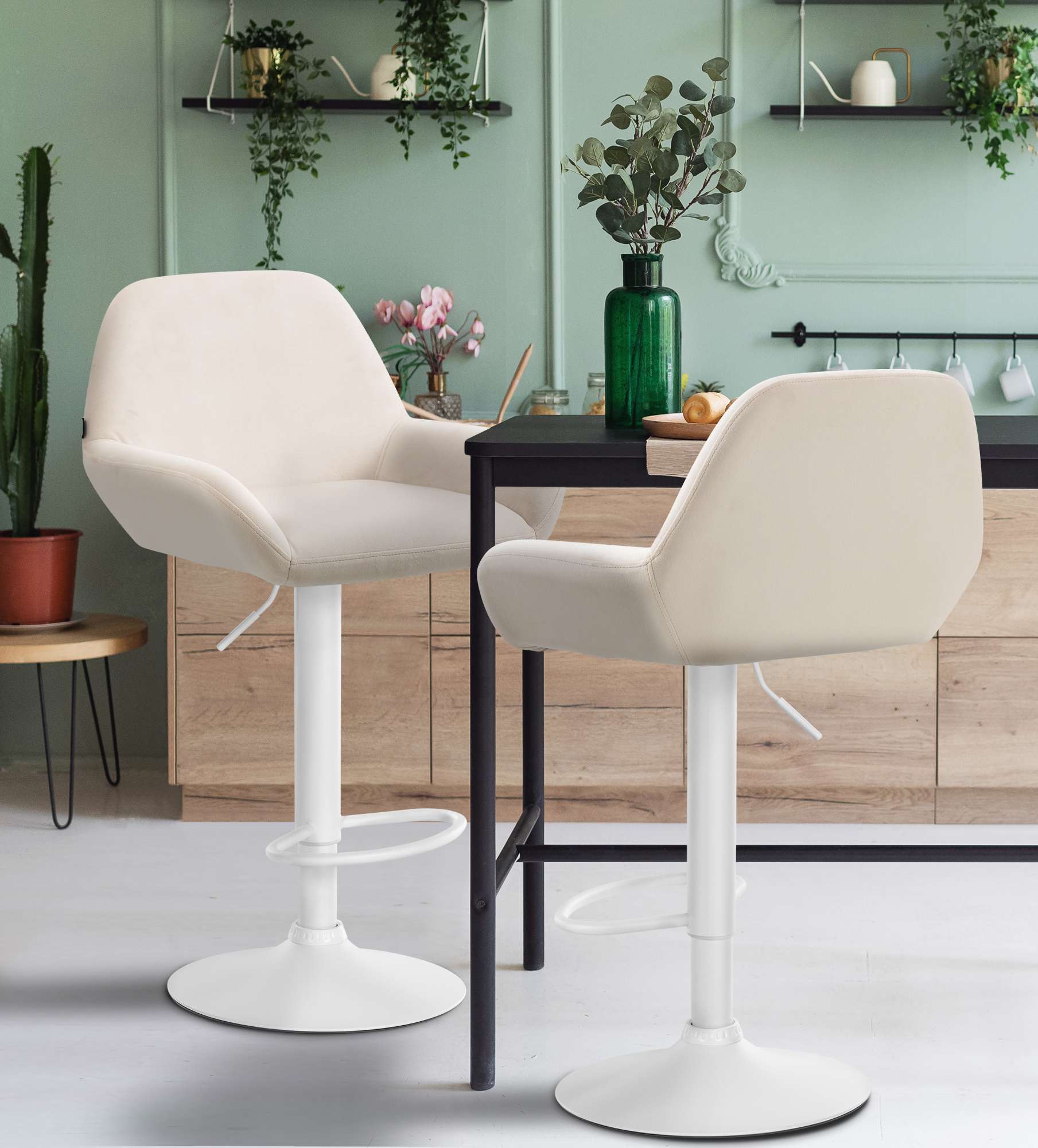 Barhocker Braga Samt