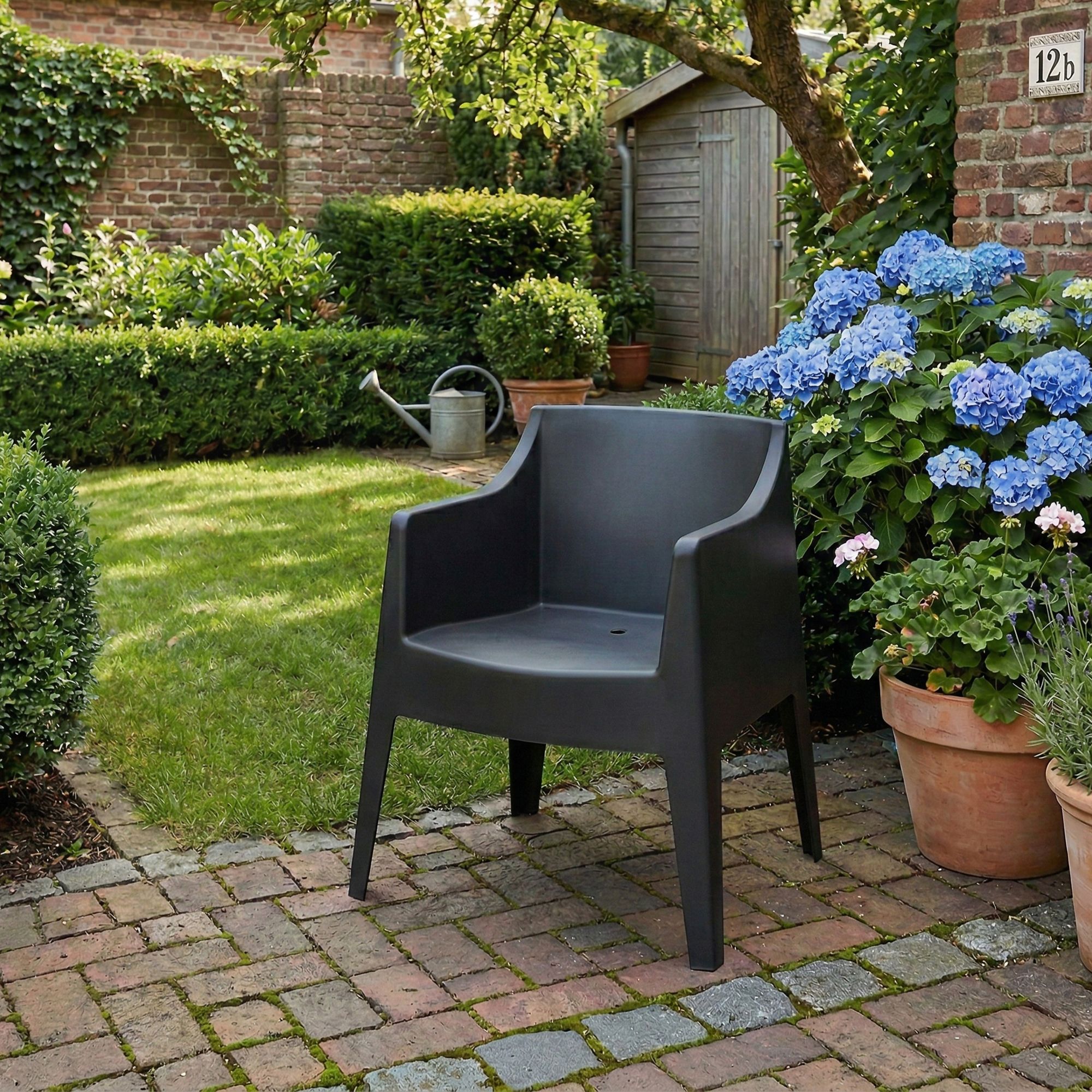 4er Set Gartenstühle Bartal