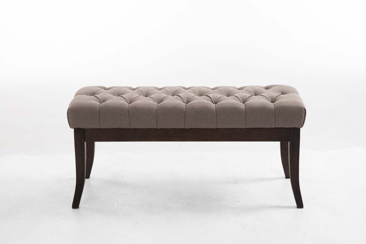 Sitzbank Ramses Stoff antik-dunkel