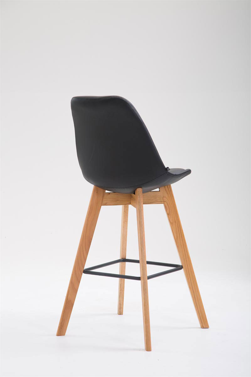 Barhocker Metz Kunstleder, mit Lehne