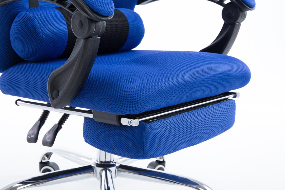 Gaming Bürostuhl Fellow mit integrierter Fußablage
