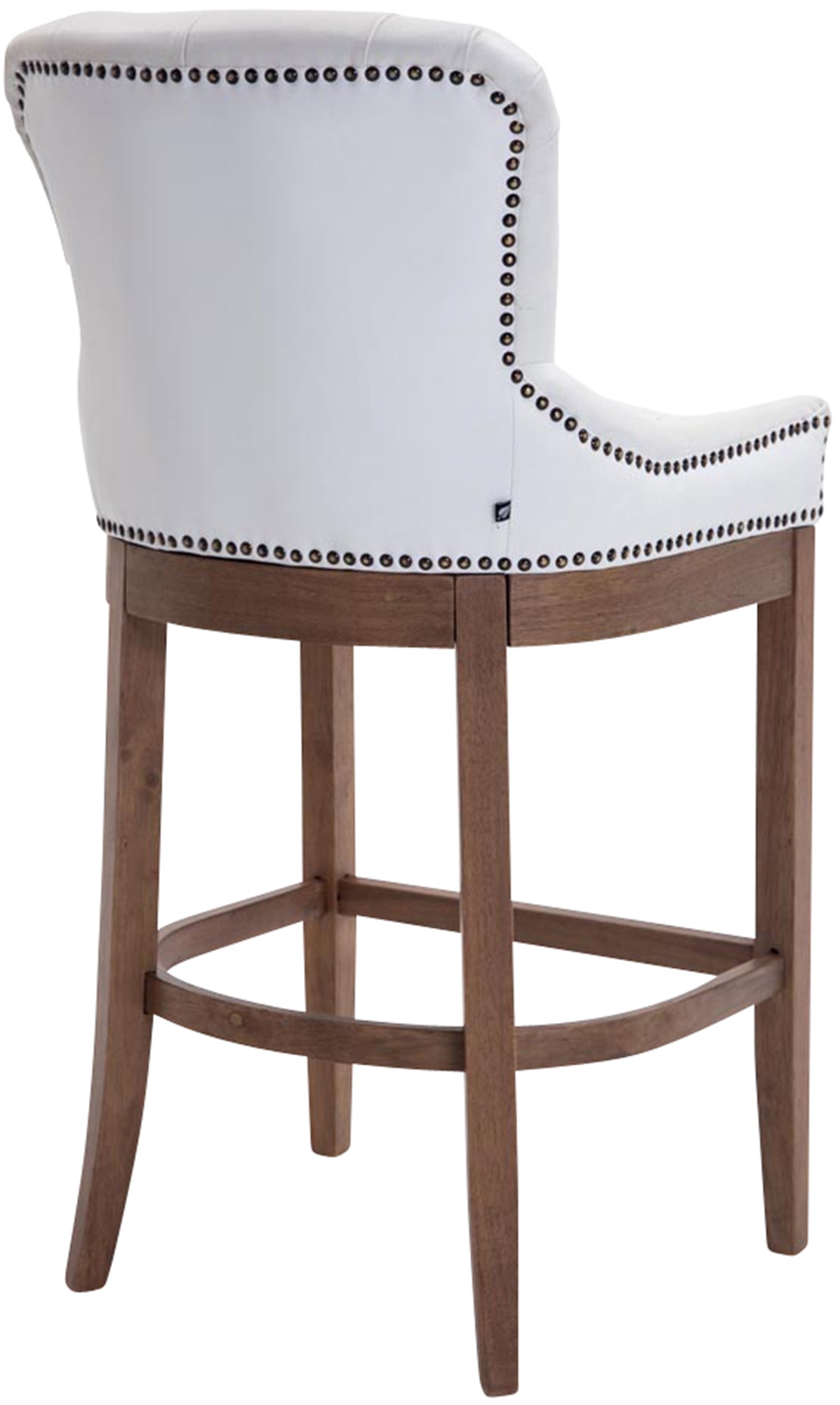 Barhocker Lakewood Echtleder, Antik-hell