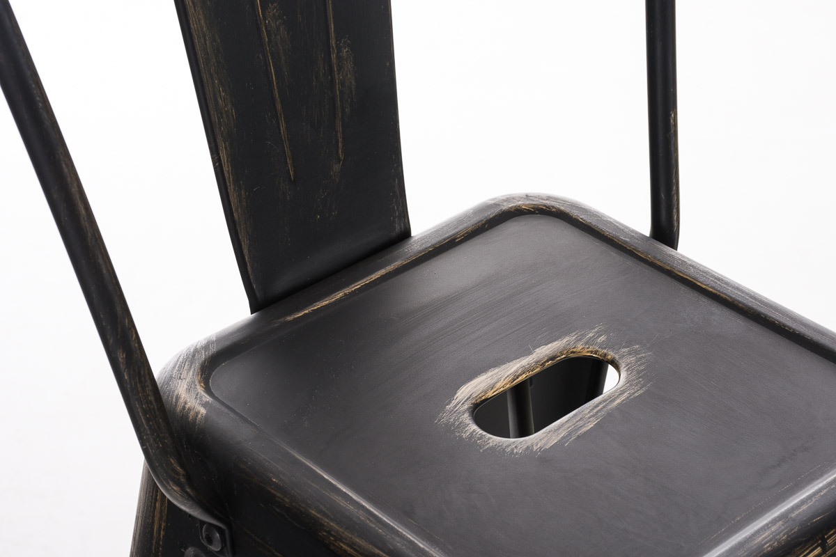 2er Set Barhocker Aiden Metall