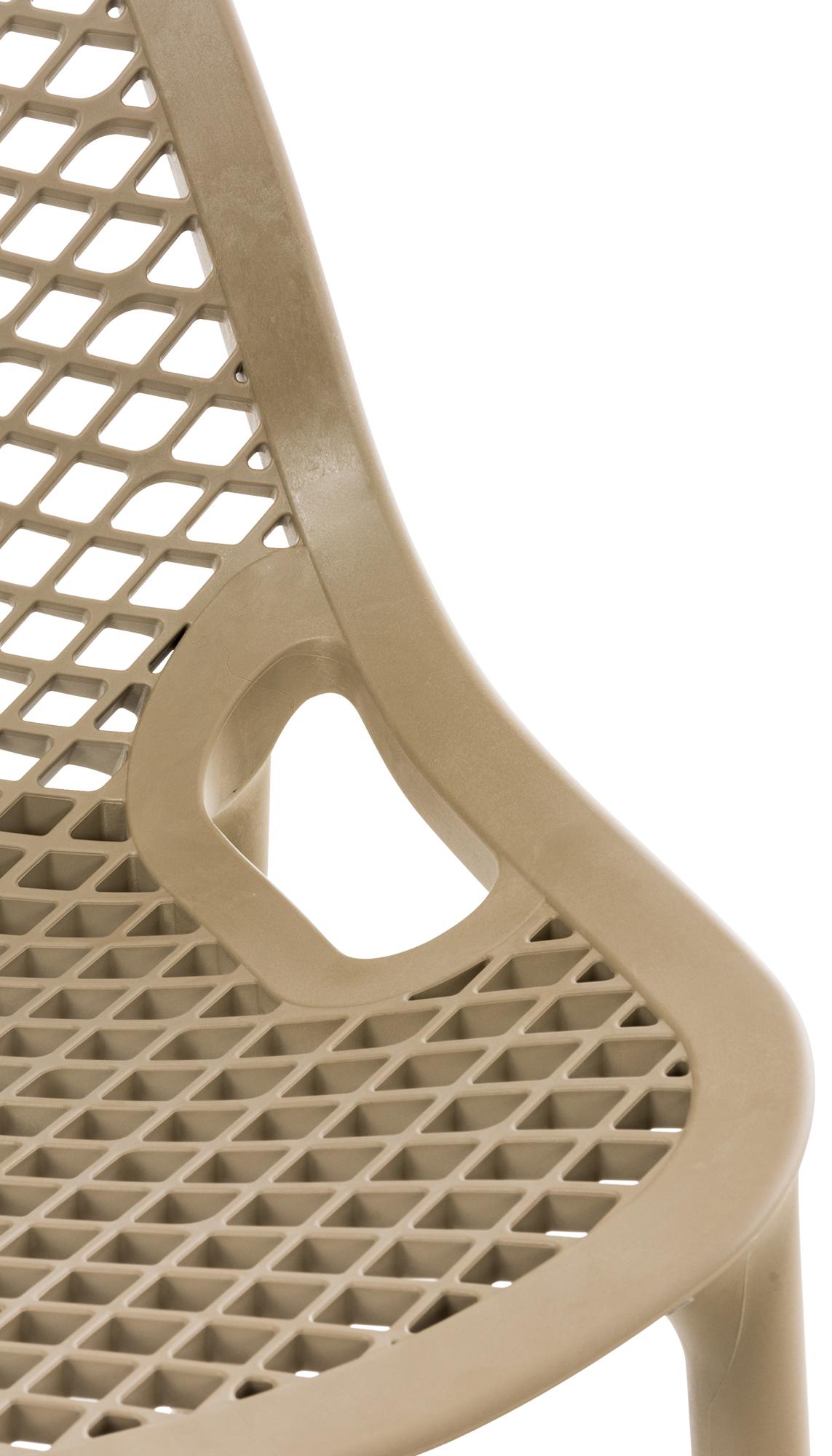 2er Set Outdoor Barhocker Air