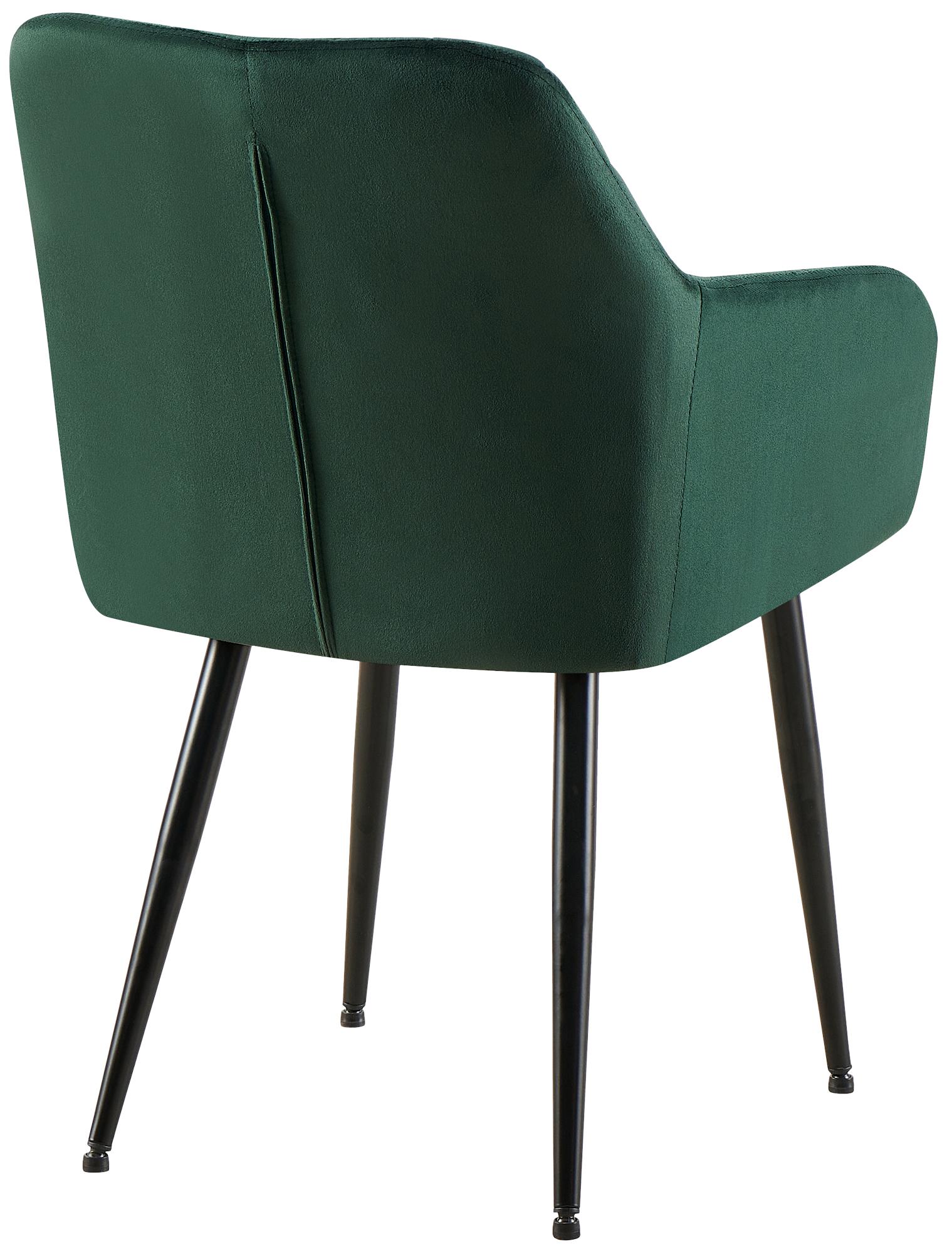 2er Set Esszimmerstühle Monett Samt