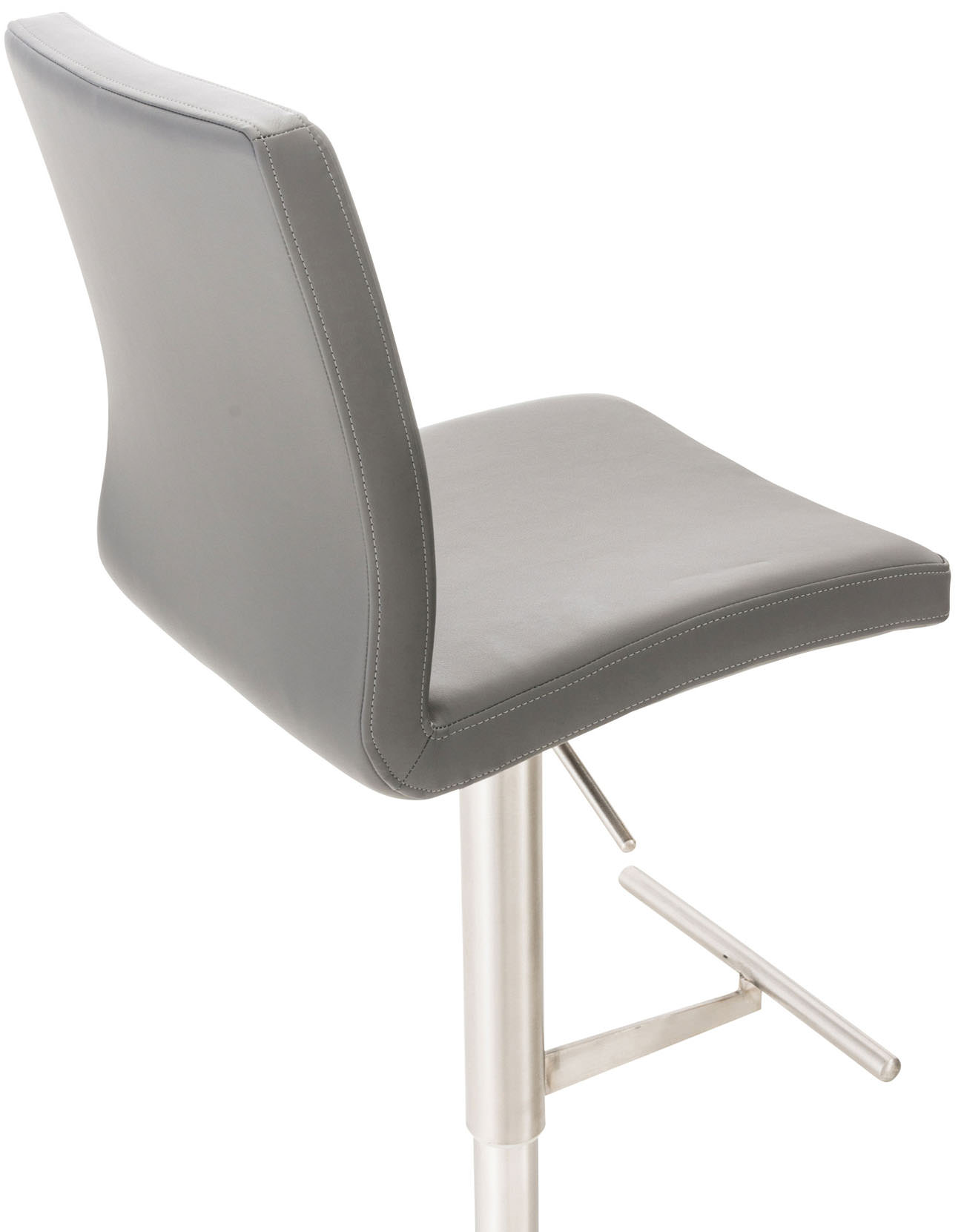 2er Set Barhocker Cadiz Kunstlederbezug