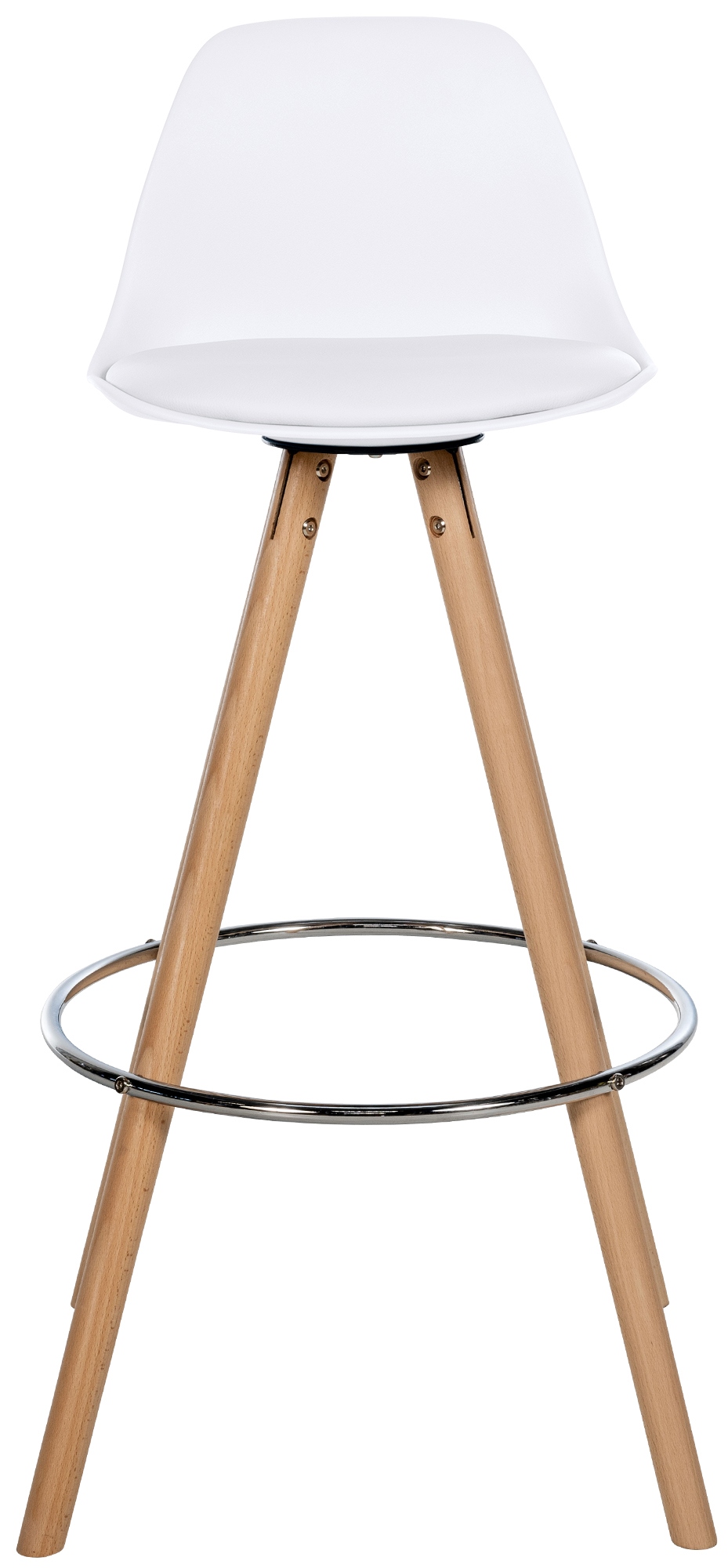 Barhocker Corbin Kunstleder Rund