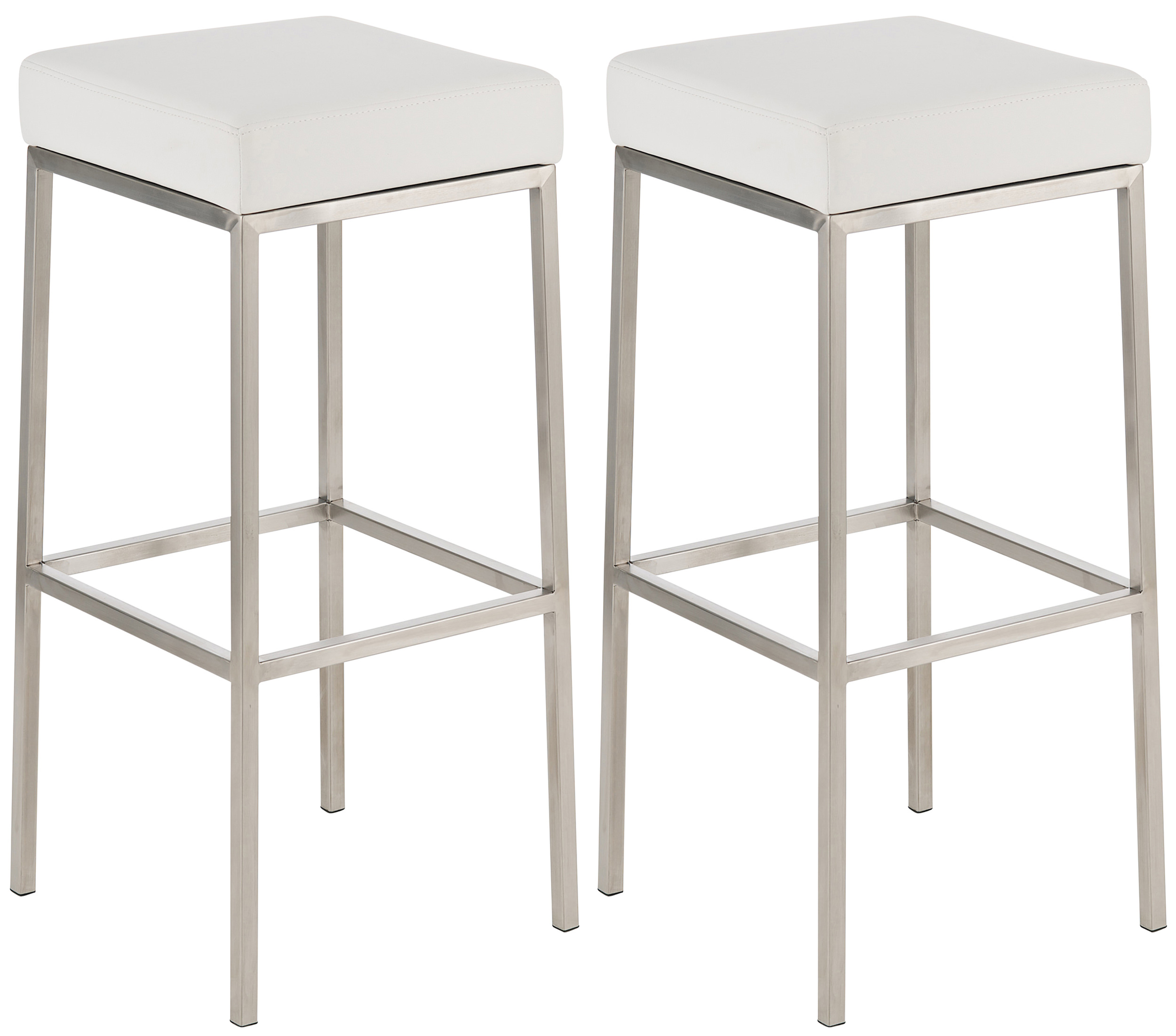 2er Set Barhocker Montreal Kunstlederbezug