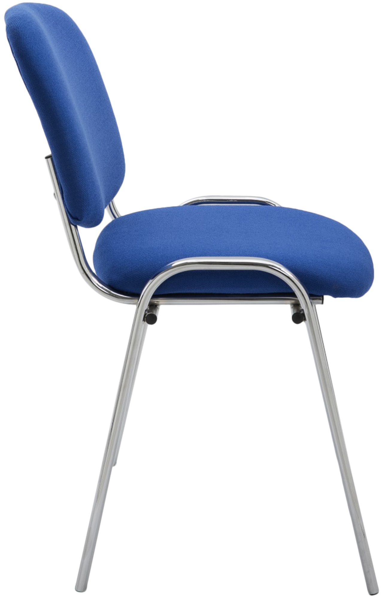 Besucherstuhl Ken Chrom Stoff