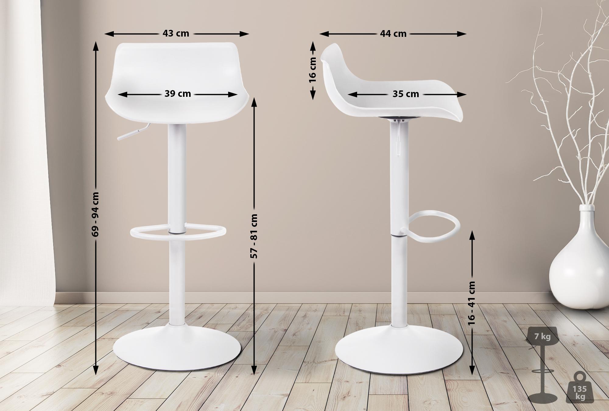 4er Set Barhocker Aveiro