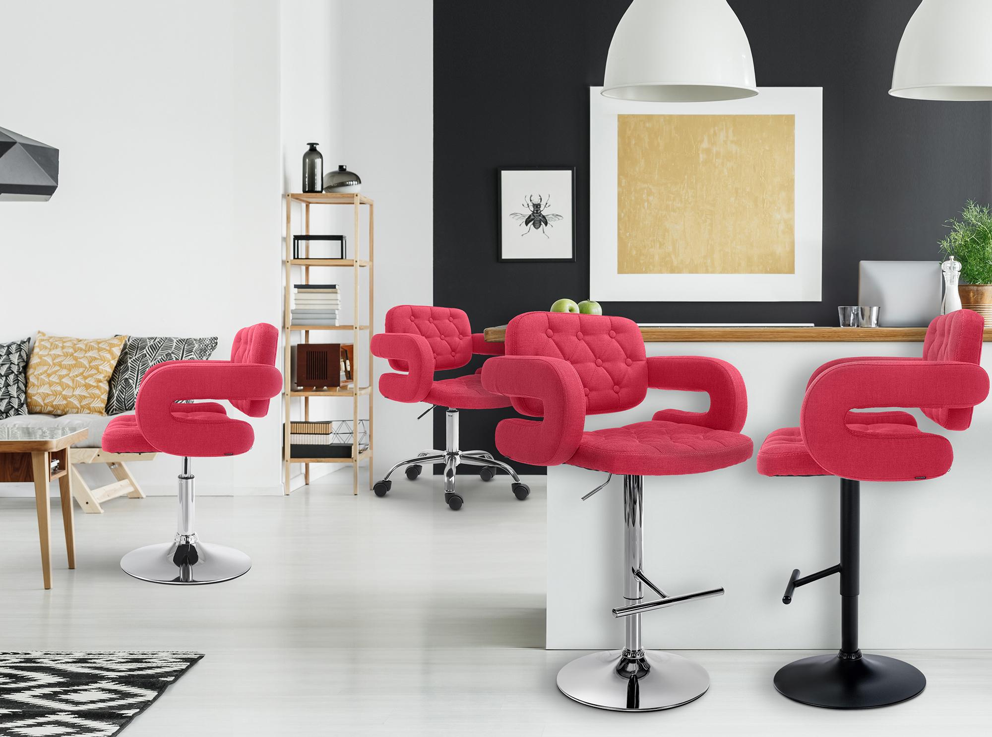 2er Set Barhocker Dublin Stoff