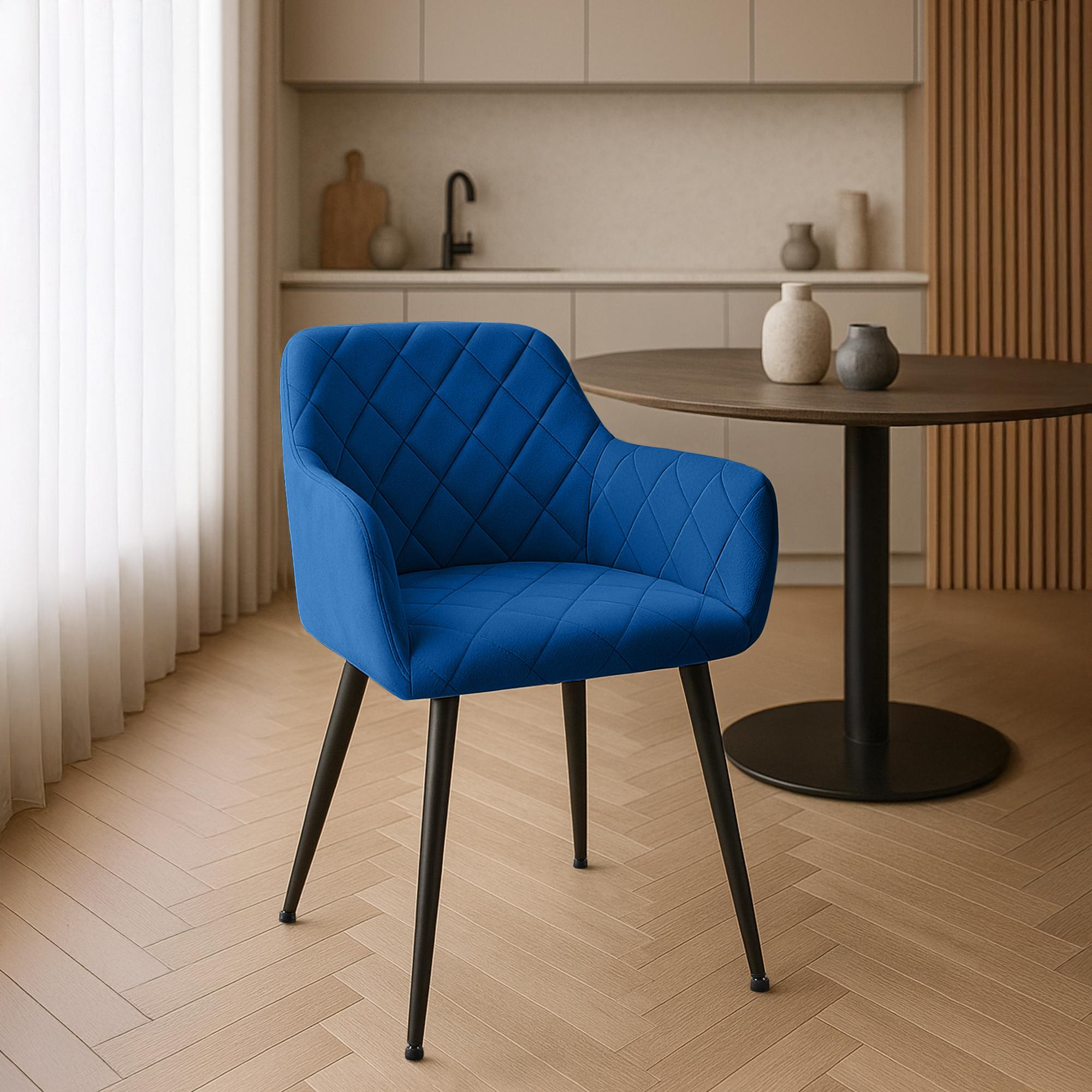 2er Set Esszimmerstühle Monett Samt