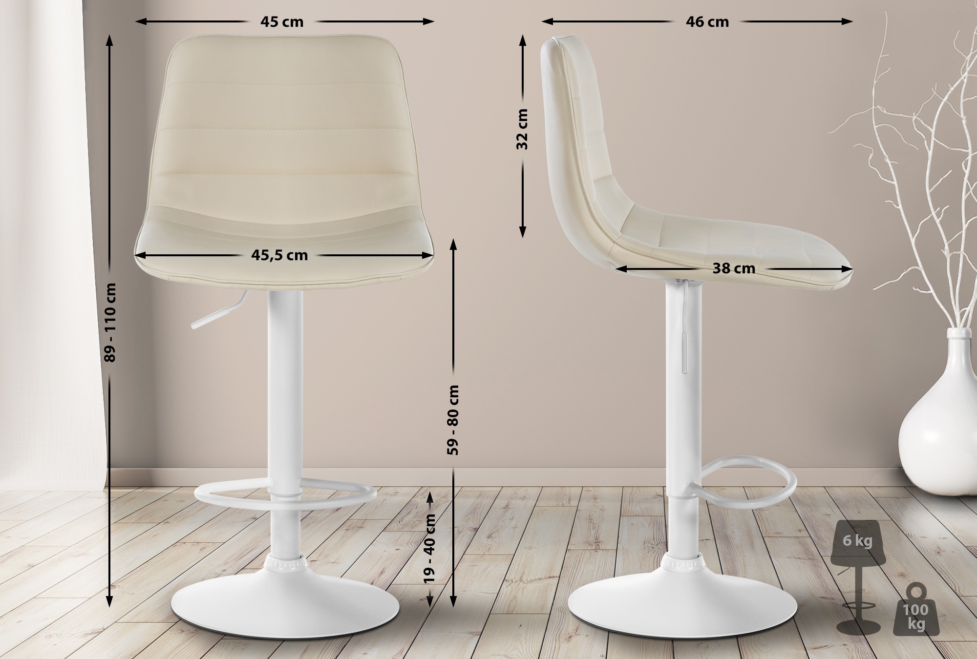 Barhocker Lex Kunstleder