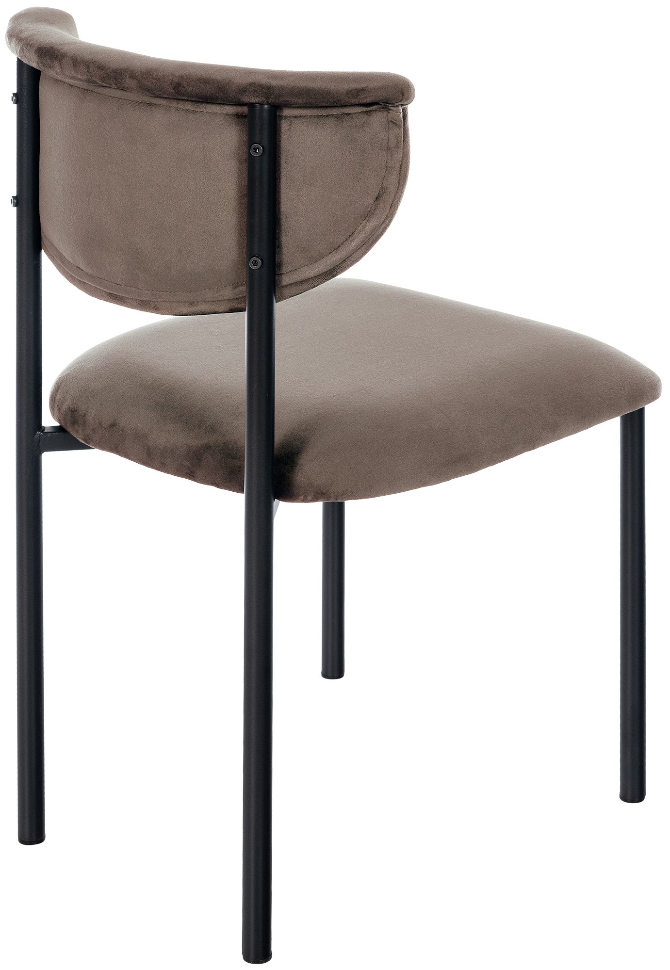 2er Set Esszimmerstuhl Gambell Samt