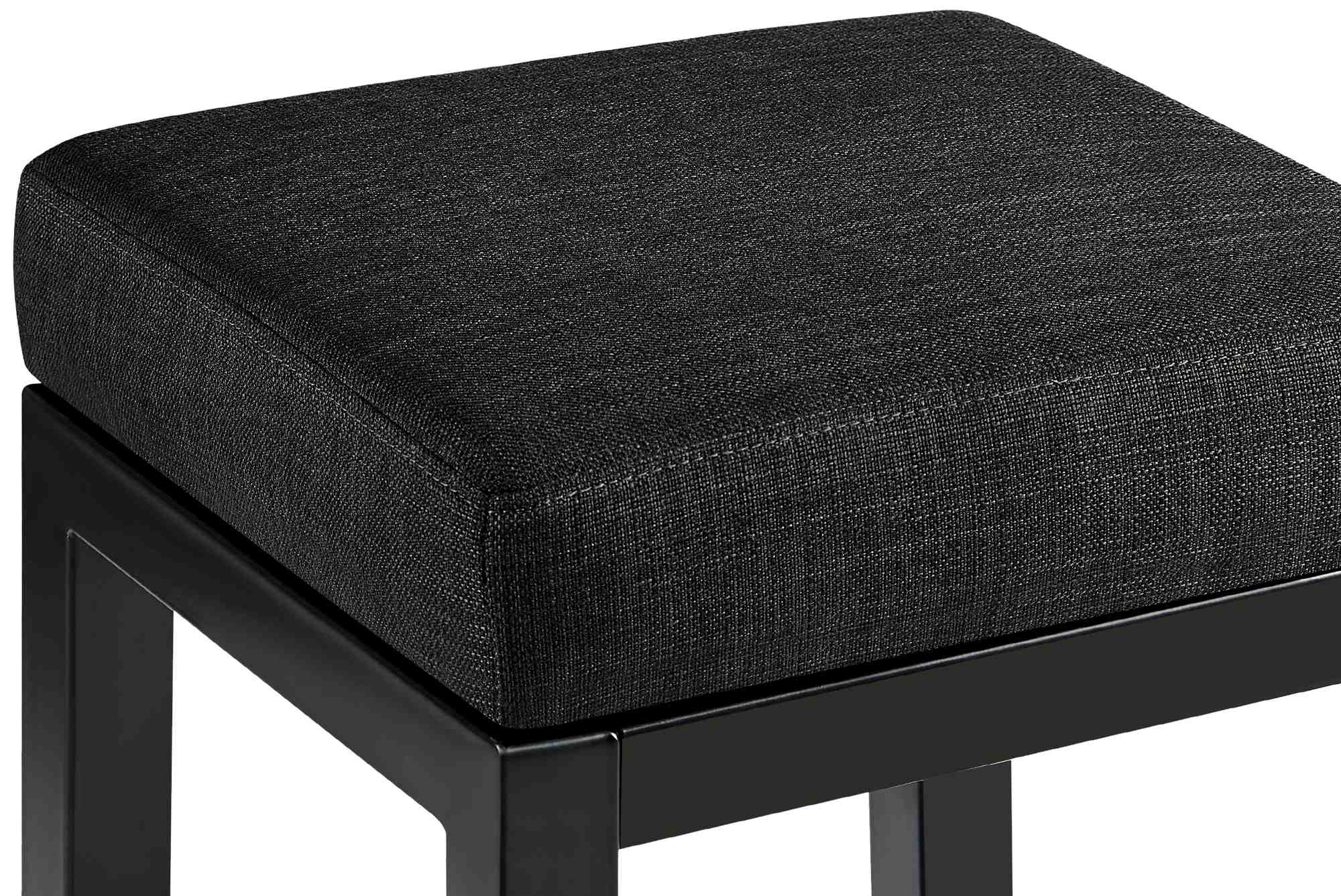 Barhocker Taylor Sitzhöhe 83 cm Metallgestell schwarz
